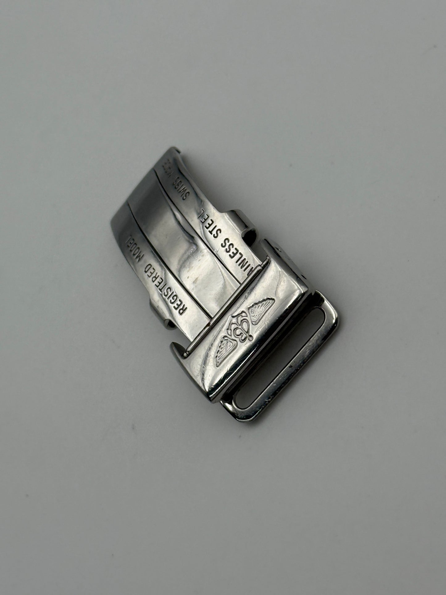 breitling chronomat 18mm deployante chiusura fibbia closer steel