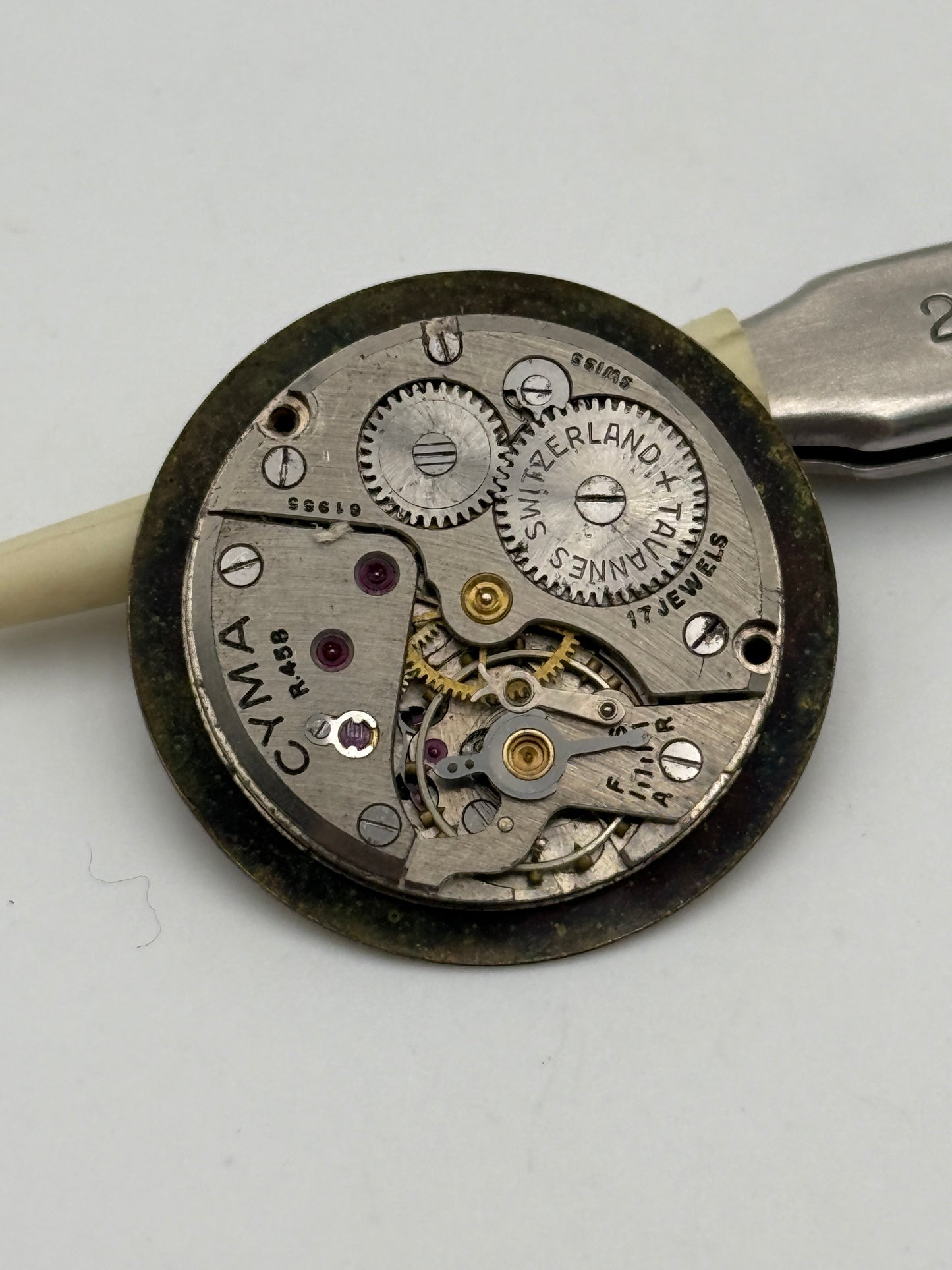 Cyma 458 movement movimento