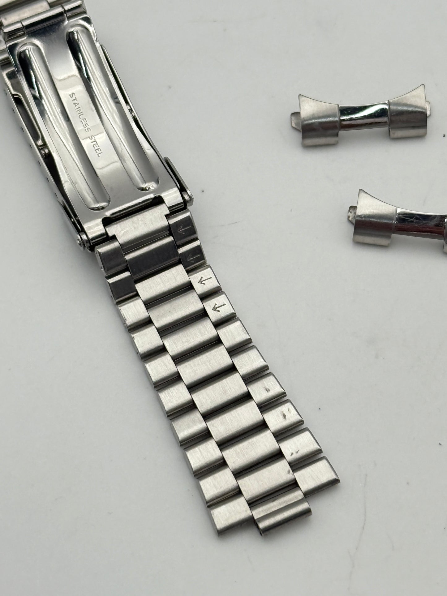 zodiac 20mm diver's automatic 206,20,35 bracciale bracelet steel cinturino strap