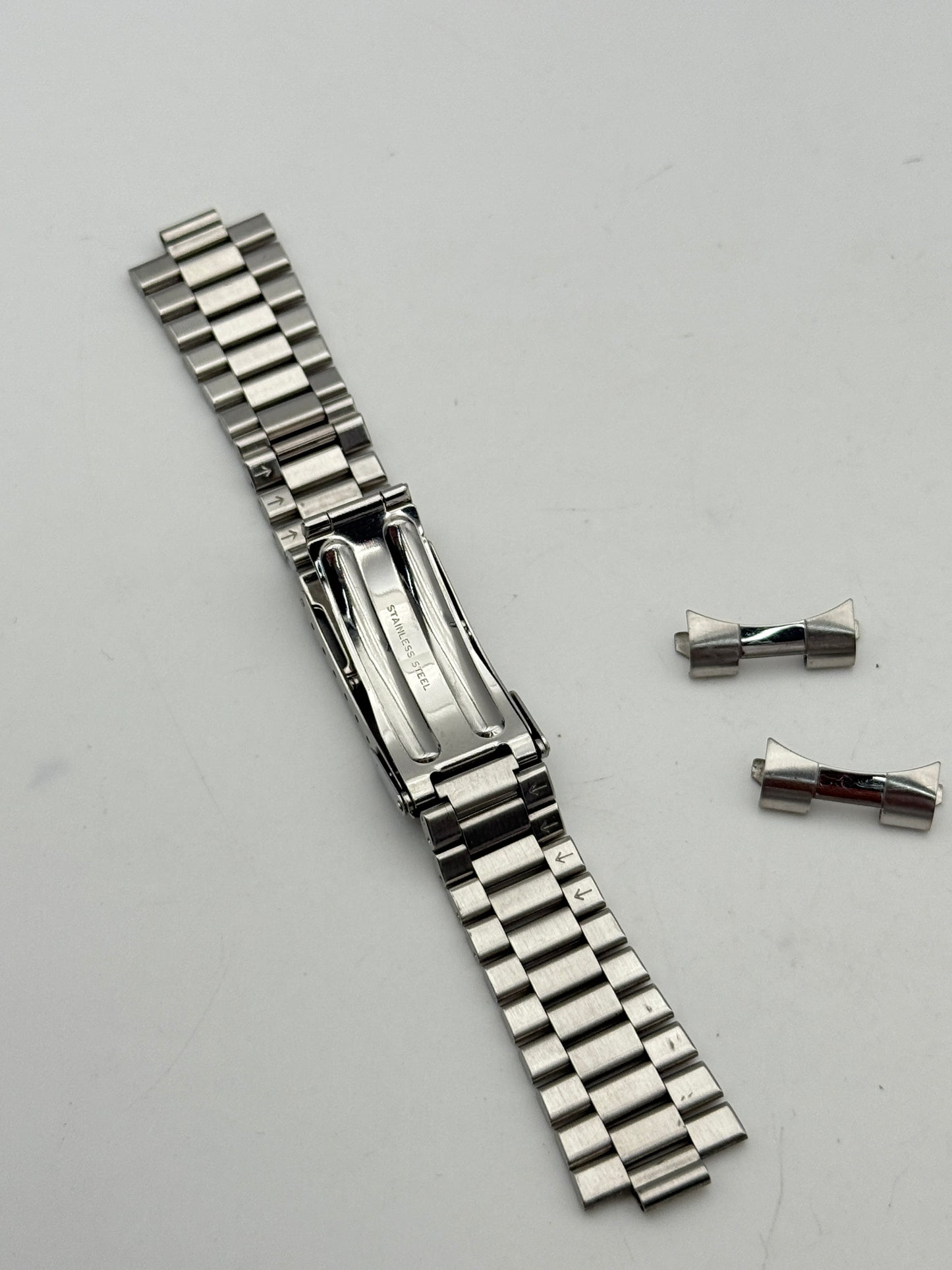 zodiac 20mm diver's automatic 206,20,35 bracciale bracelet steel cinturino strap