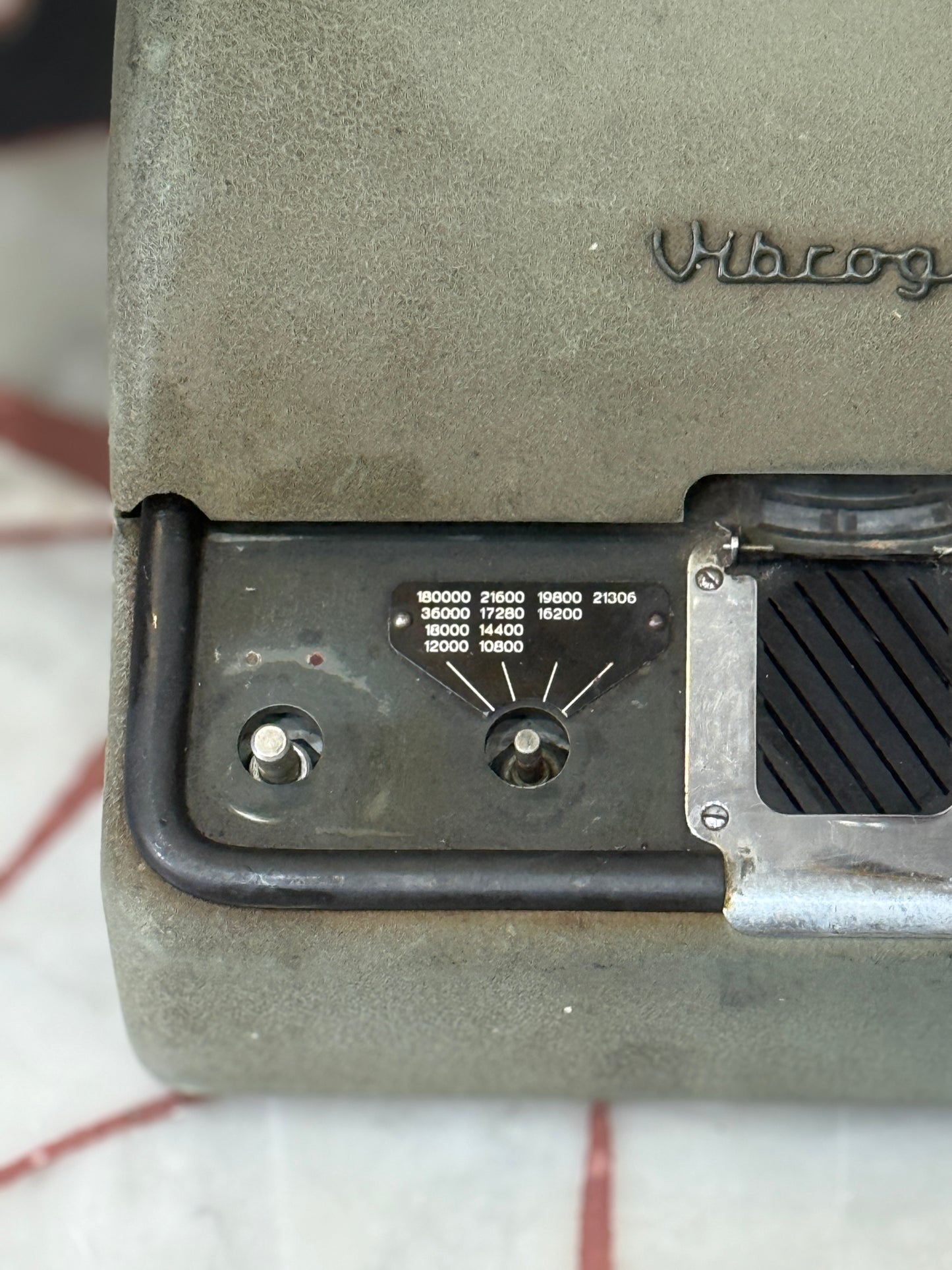 vibrograf cronocomparatore orologiaio swiss made