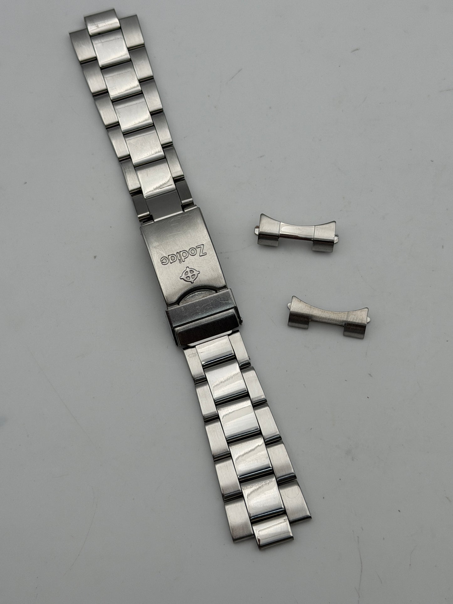 zodiac 106.15.20 20mm bracciale bracelet cinturino strap steel