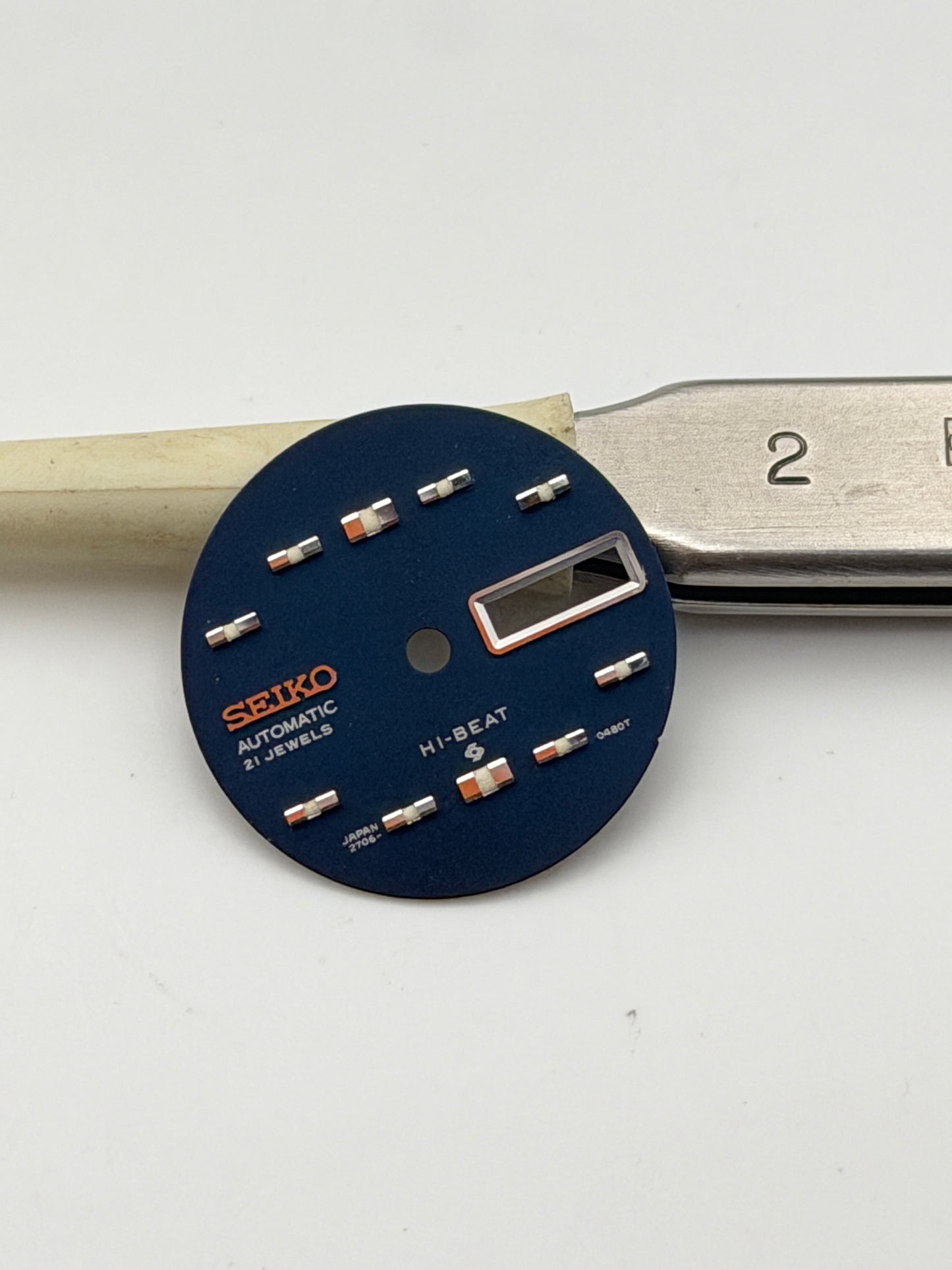 seiko hi beat 2705-04807 18.2mm dial quadrante