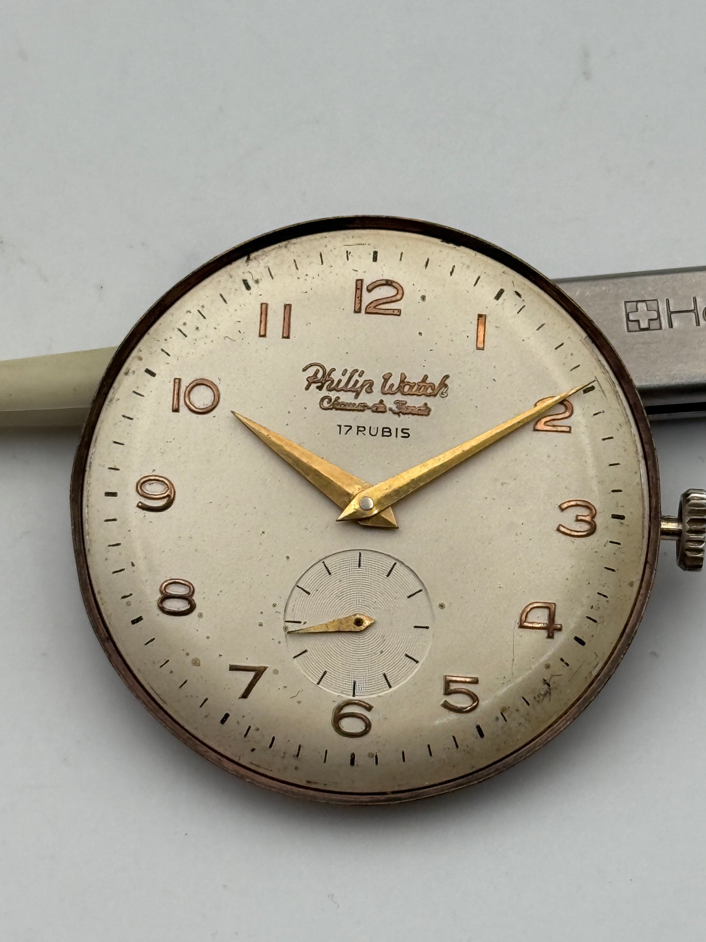 philip watch la chaux de fonds jumbo 50 1129 eta movement movimento
