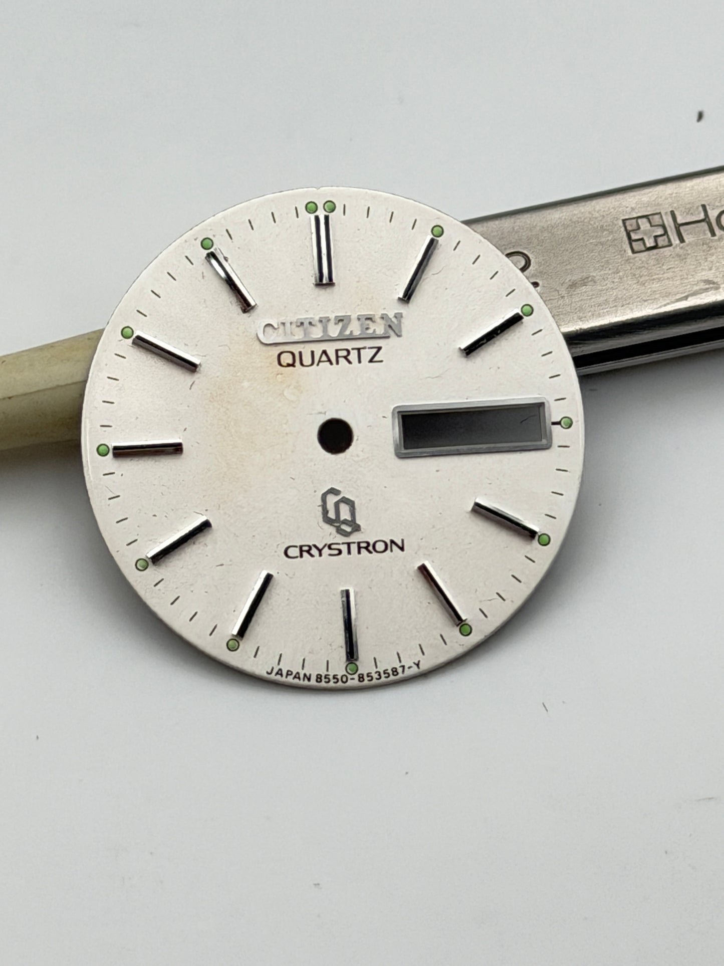 citizen cryston 8550-853587-y25.4mm dial quadrante