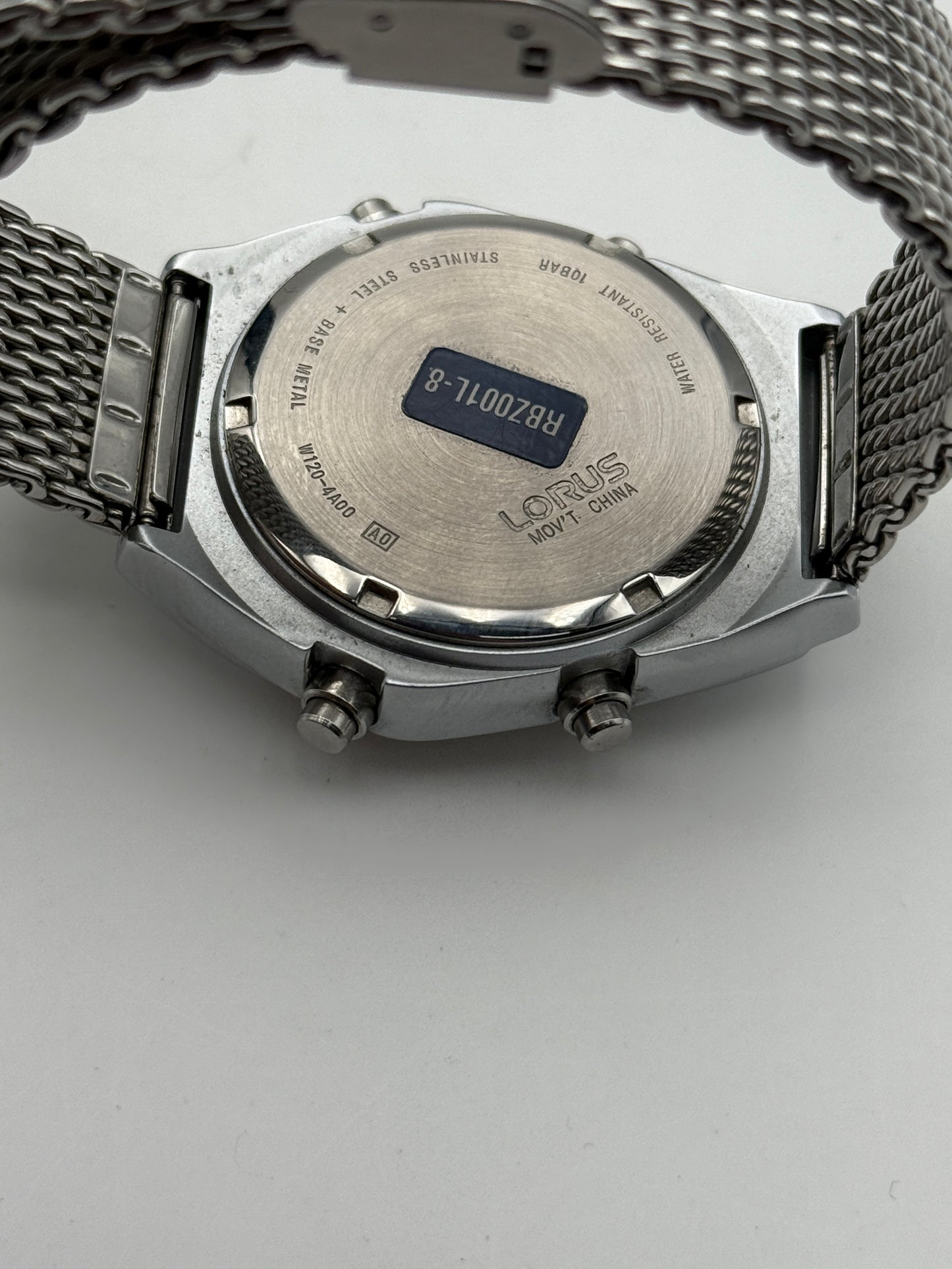 lorus fusion vividigi vintage  w120-4a00