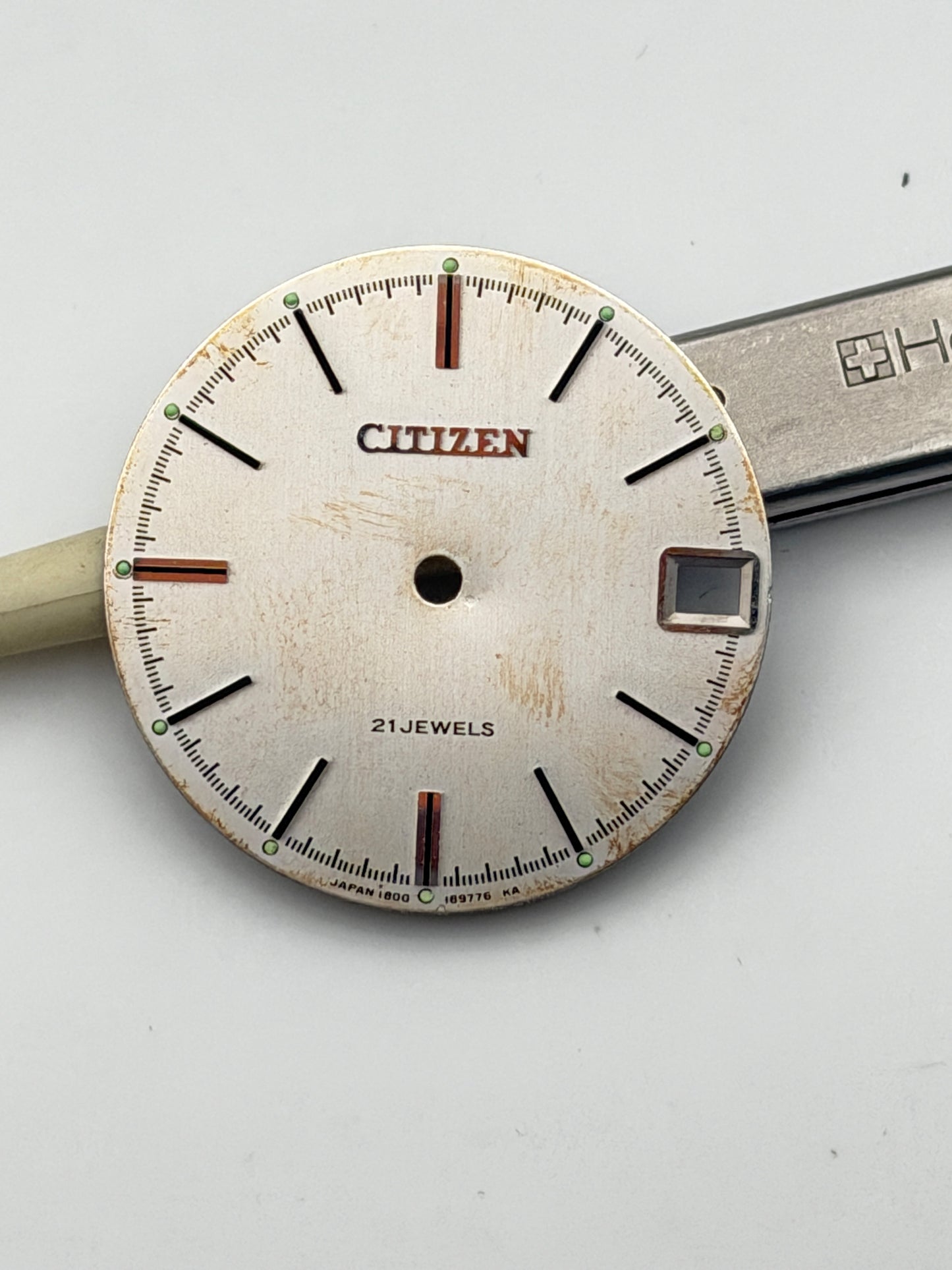 citizen 1800-189776 ka 18.5mm dial quadrante