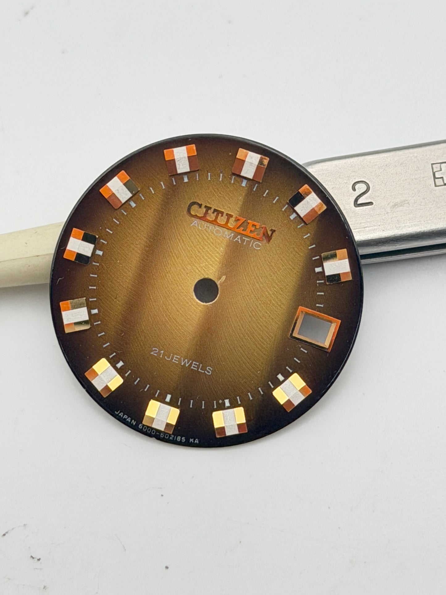 citizen automatic 6000-602185 ka 25.5mm dial quadrante