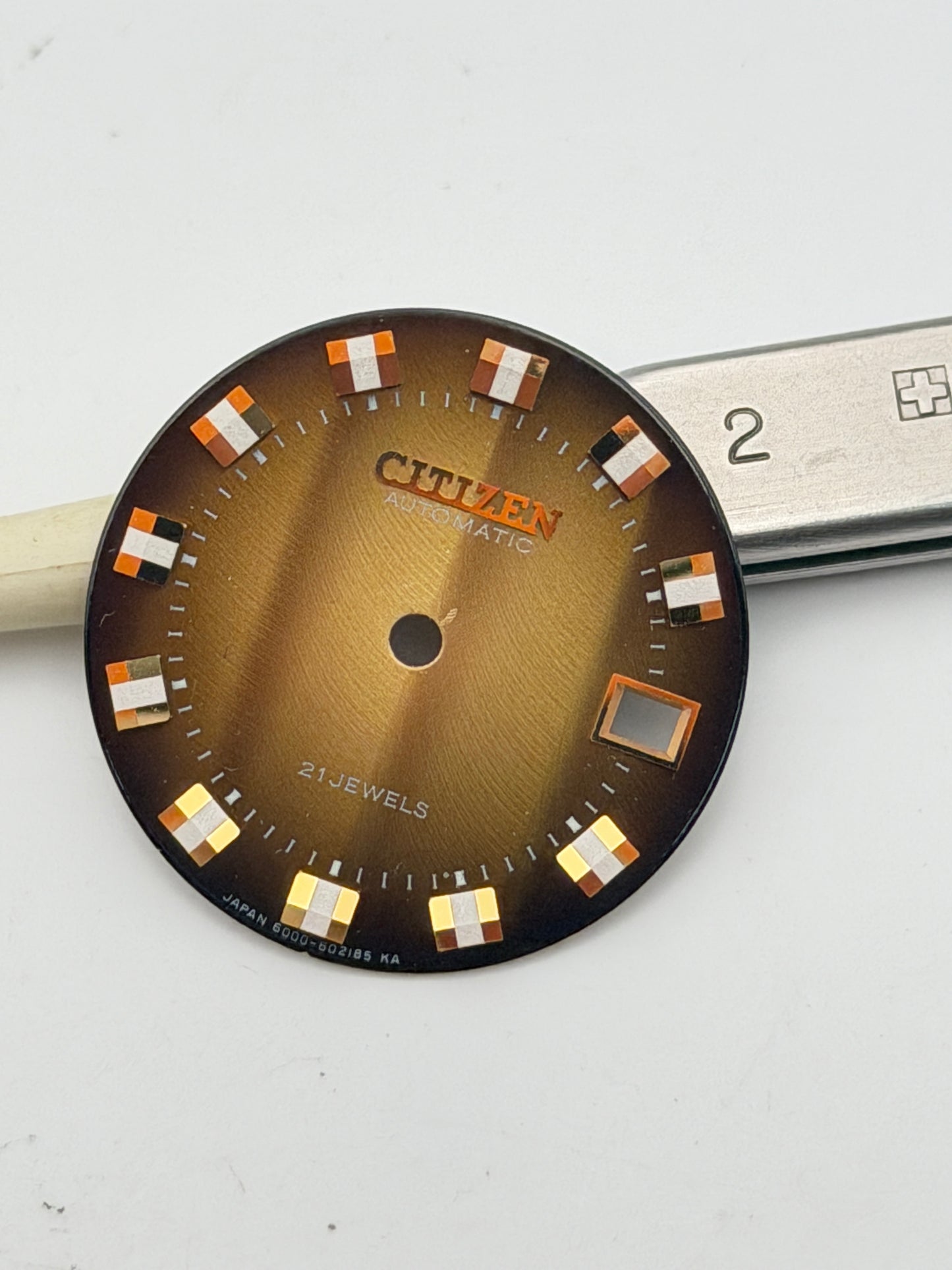citizen automatic 6000-602185 ka 25.5mm dial quadrante