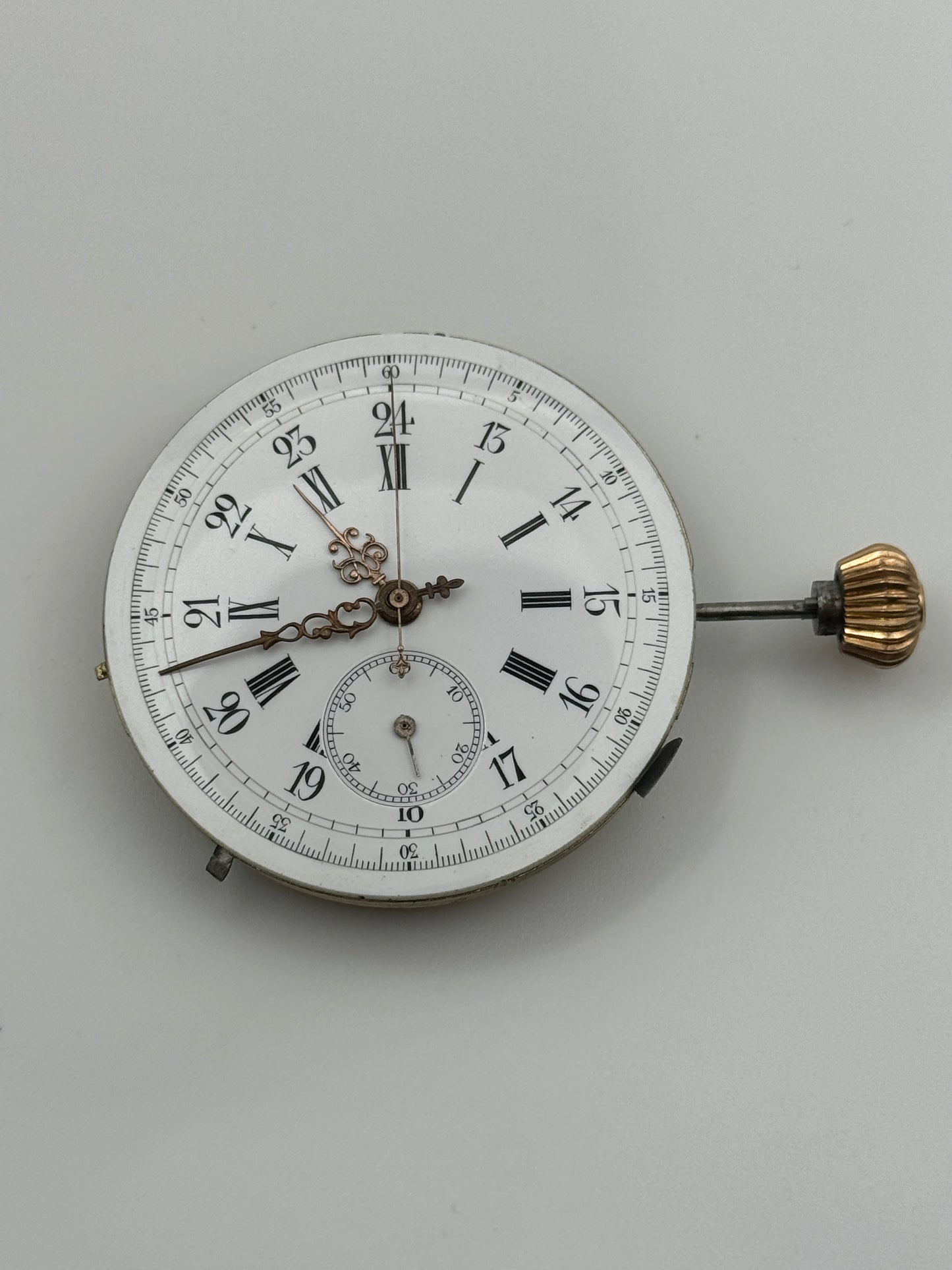 Anonimo repeating ripetizione hours and quarters ore e quarti chronograph movement movimento