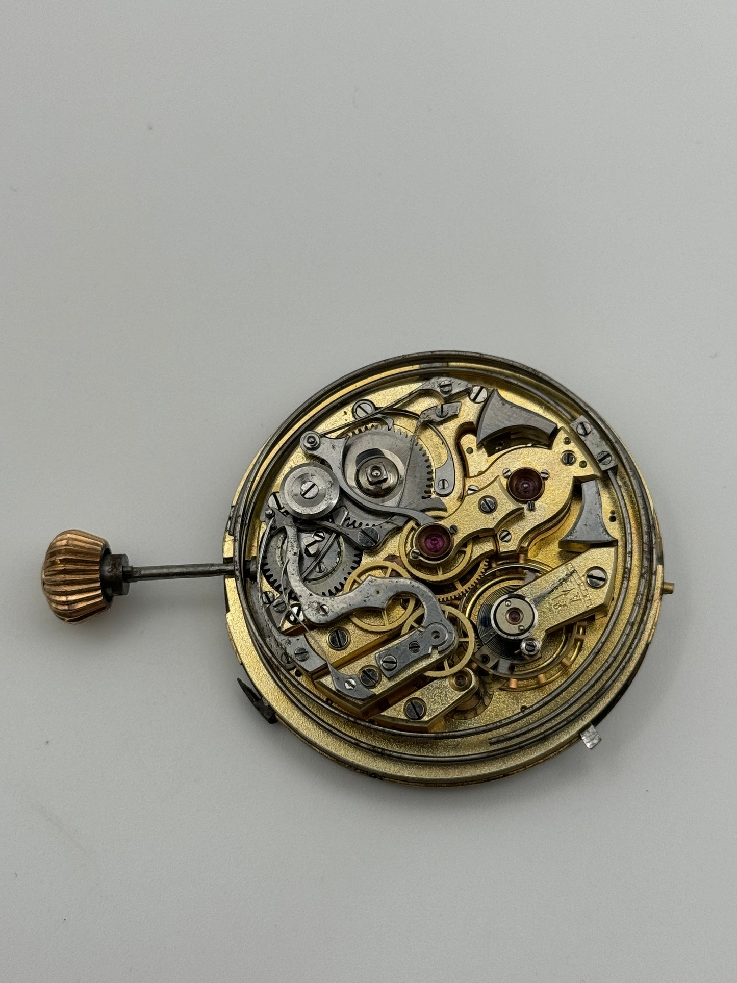 Anonimo repeating ripetizione hours and quarters ore e quarti chronograph movement movimento