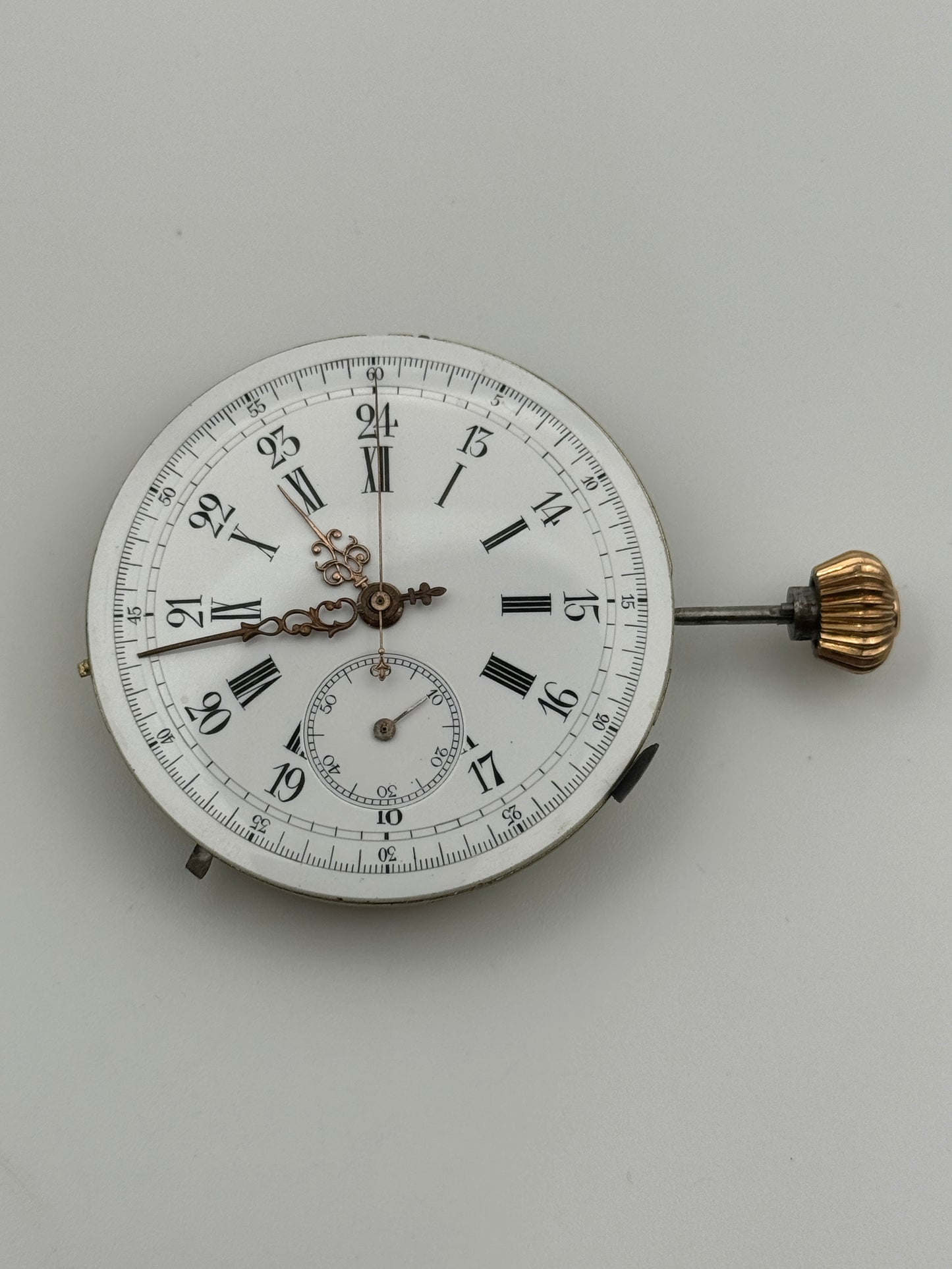 Anonimo repeating ripetizione hours and quarters ore e quarti chronograph movement movimento