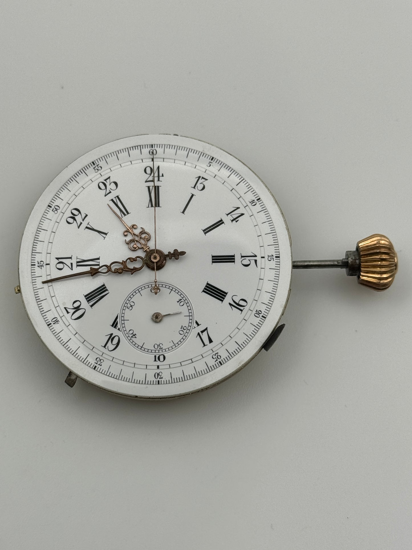Anonimo repeating ripetizione hours and quarters ore e quarti chronograph movement movimento