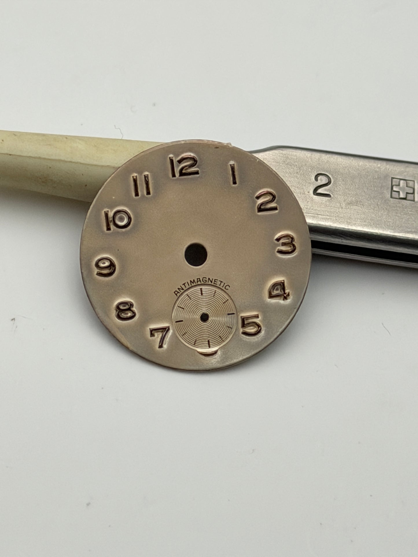 anonimo 19,6mm dial quadrante vintage watch manual wind