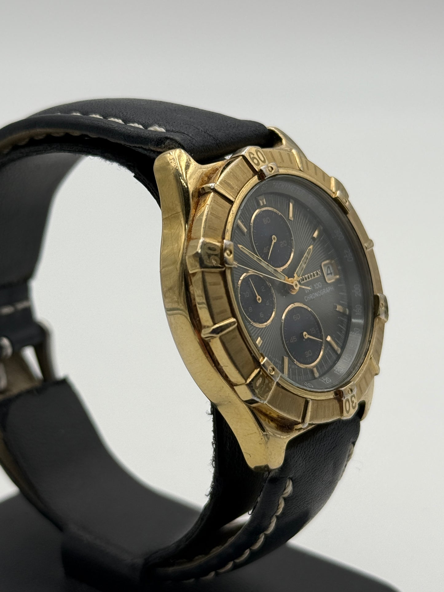 citizen chronograph wr 100 os10-C50570 39mm