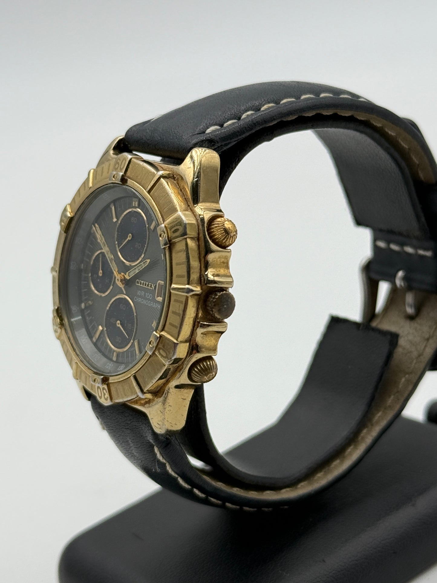 citizen chronograph wr 100 os10-C50570 39mm