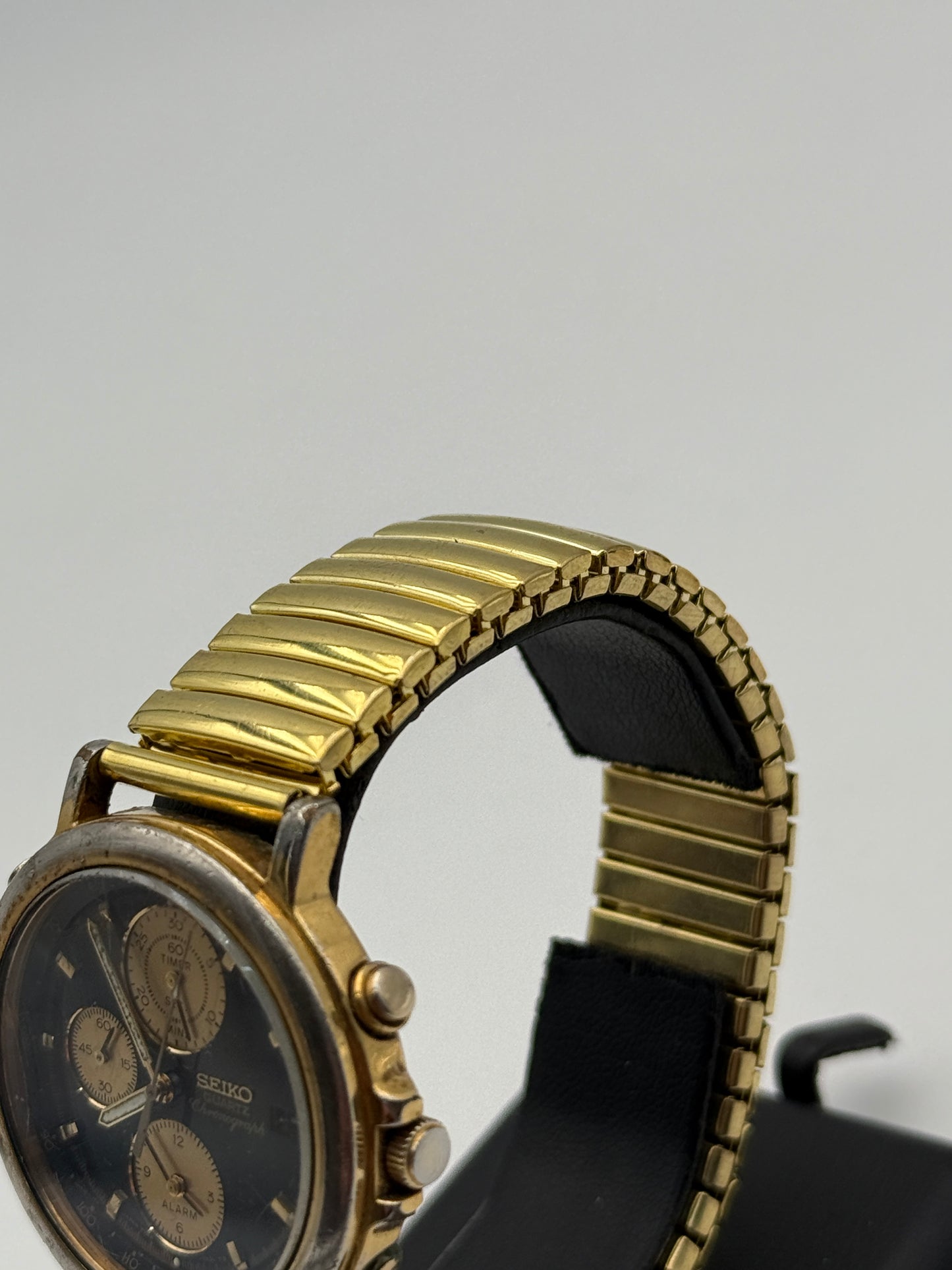 seiko quartz chronograph 7t42-7a2a 38mm