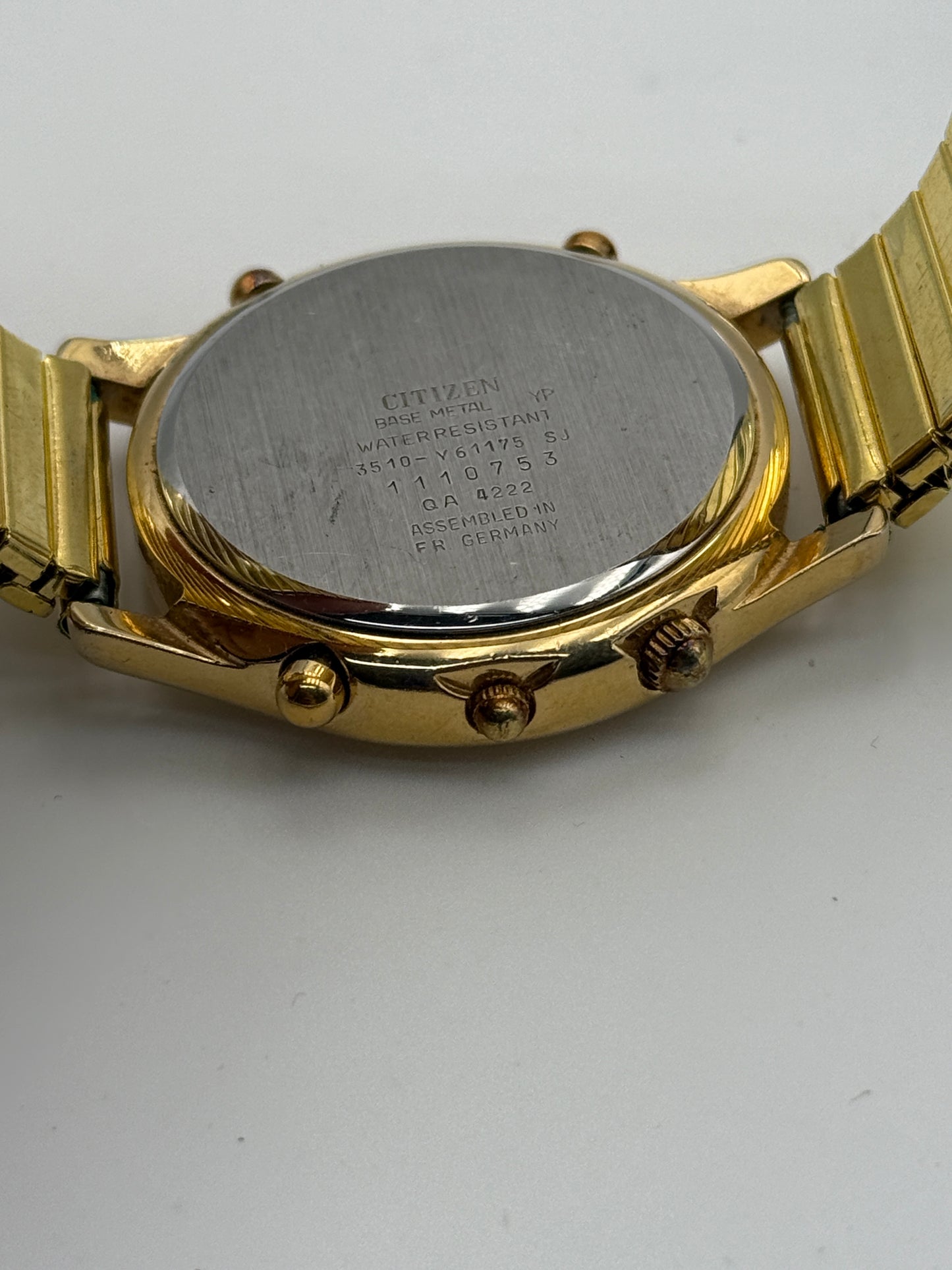 citizen cronograph alarm 3s10-Y61175  38mm