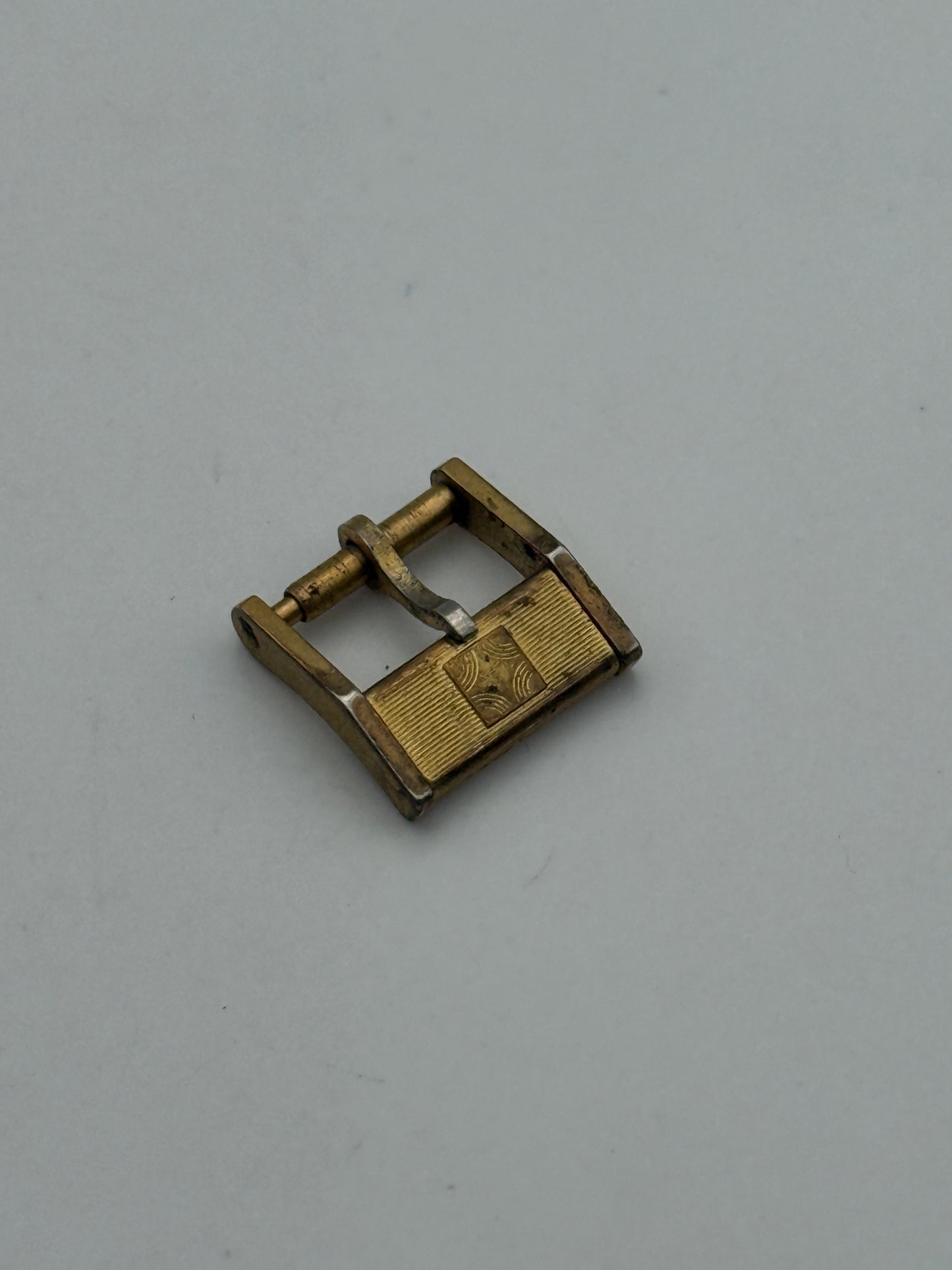 zenith dorata gold plated fibbia buckle 10mm