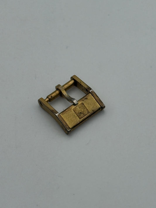 zenith dorata gold plated fibbia buckle 10mm