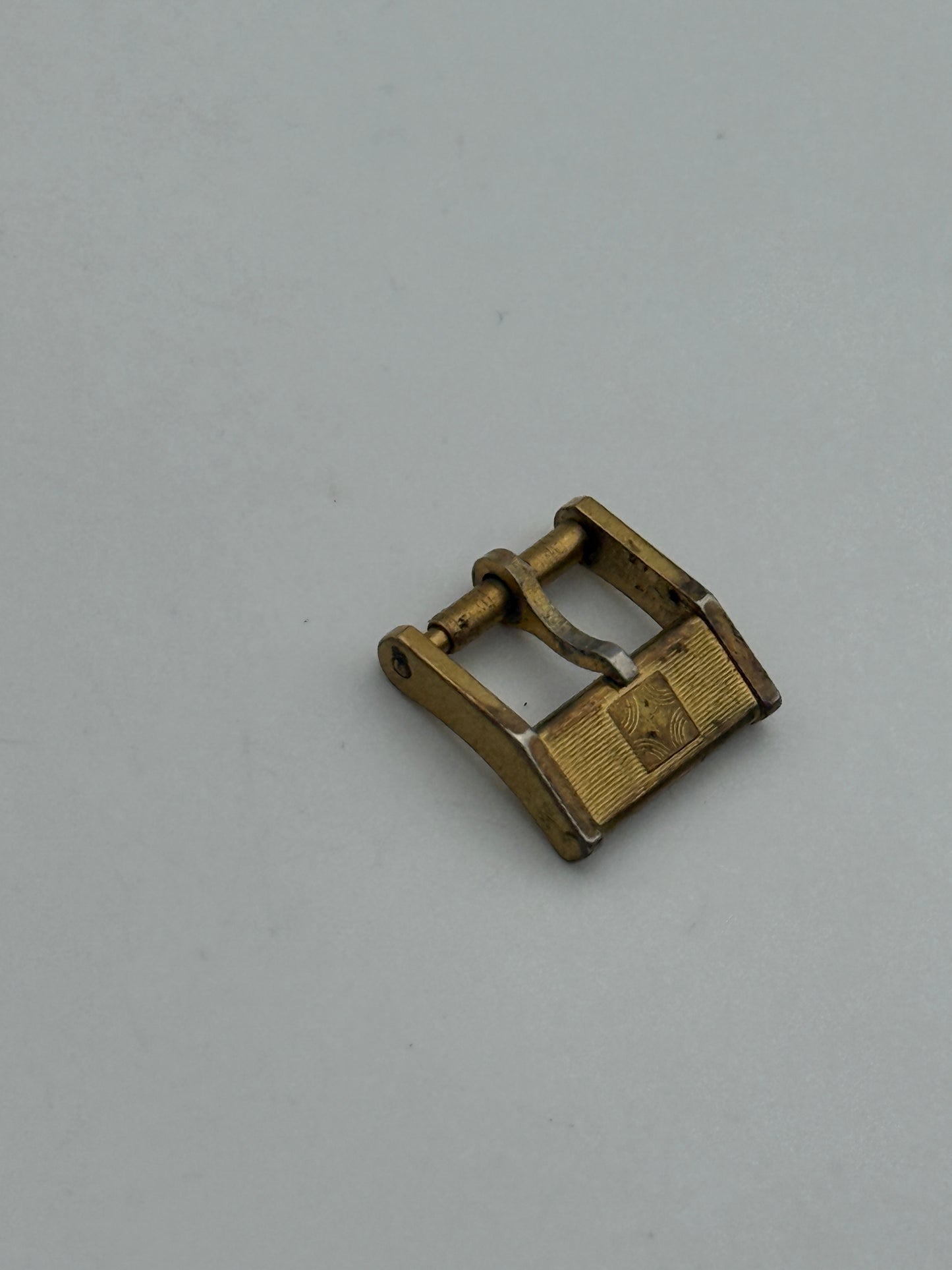 zenith dorata gold plated fibbia buckle 10mm