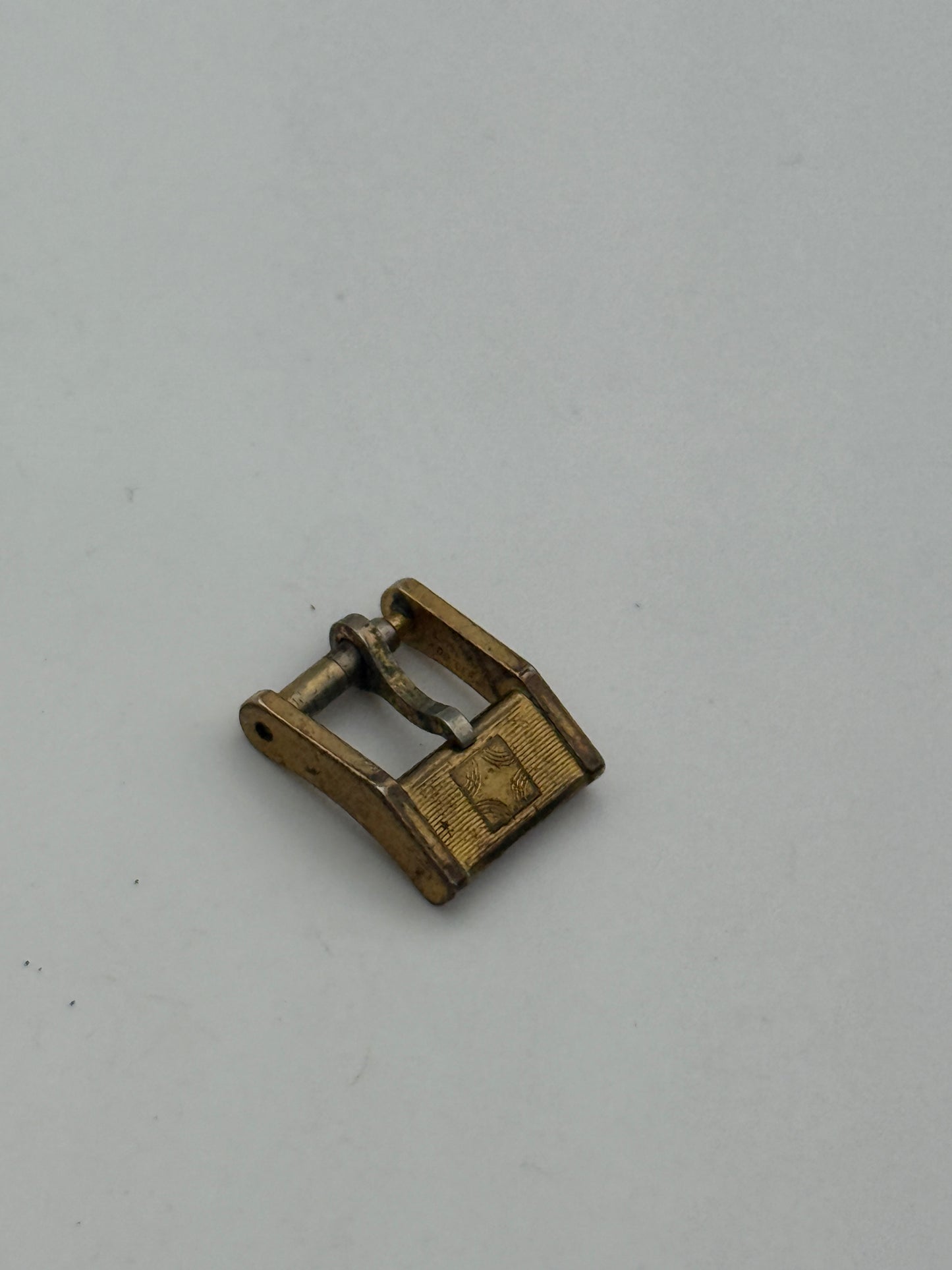 zenith dorata gold plated fibbia buckle 8mm