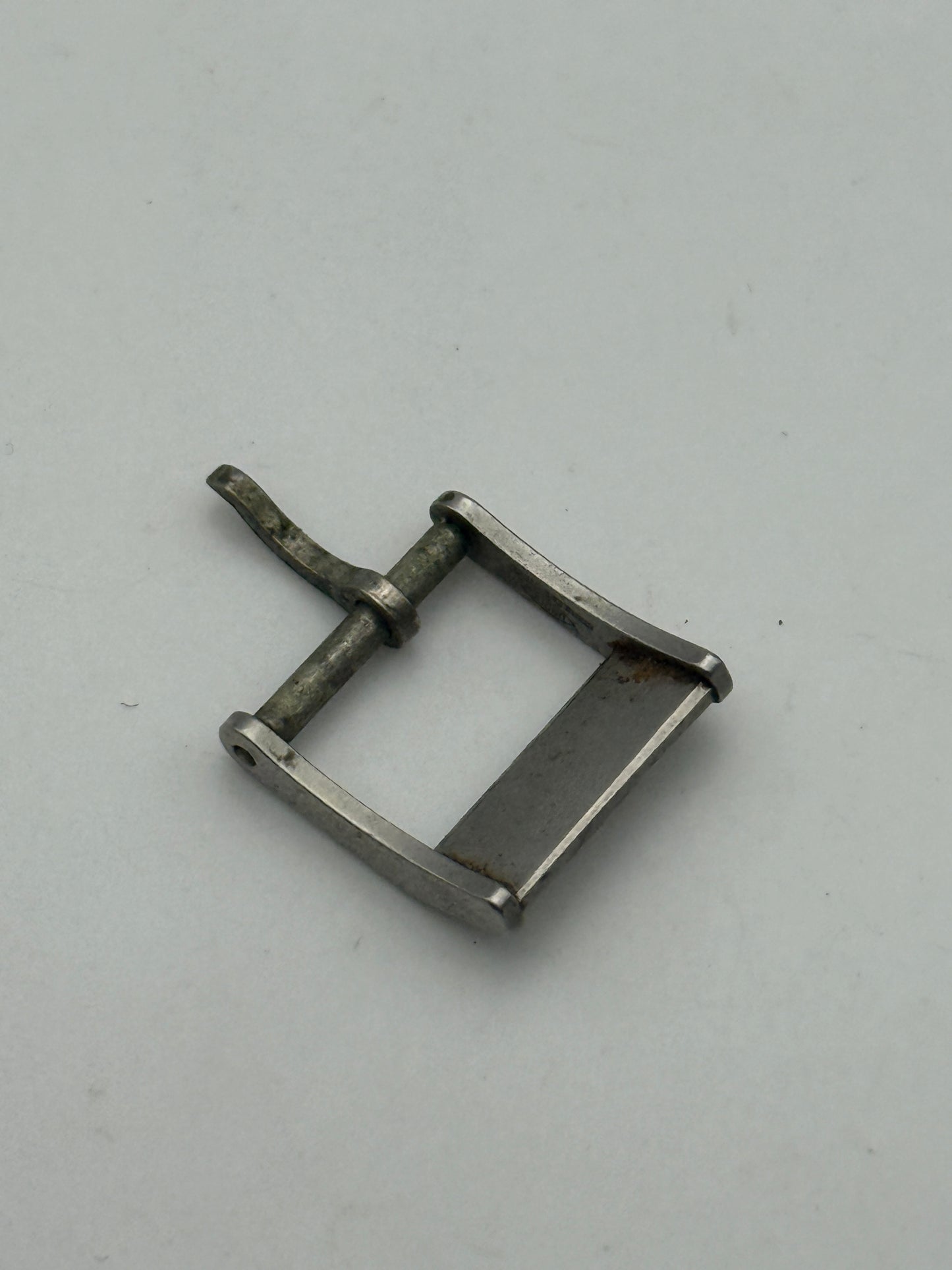 zenith 12mm acciaio steel fibbia buckle
