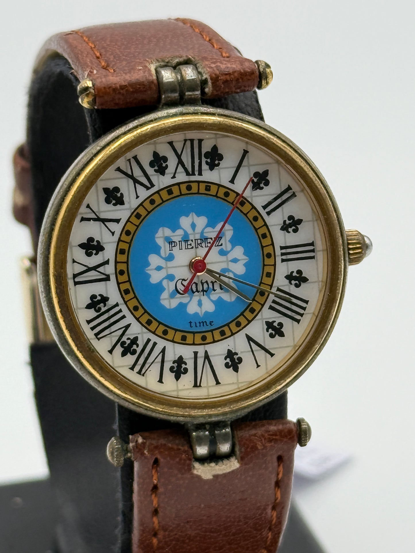 Pippo Perez Capri 30mm swiss movement model depose