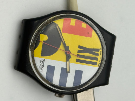 swatch 75549 34mm vintage