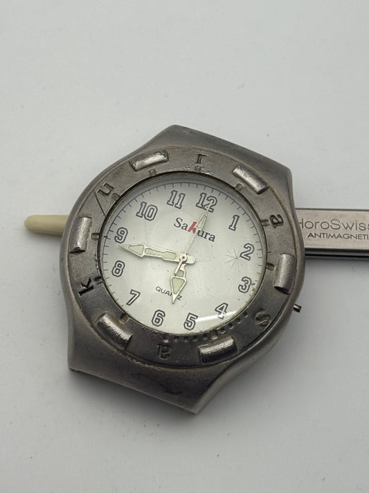 sakura 43mm watch
