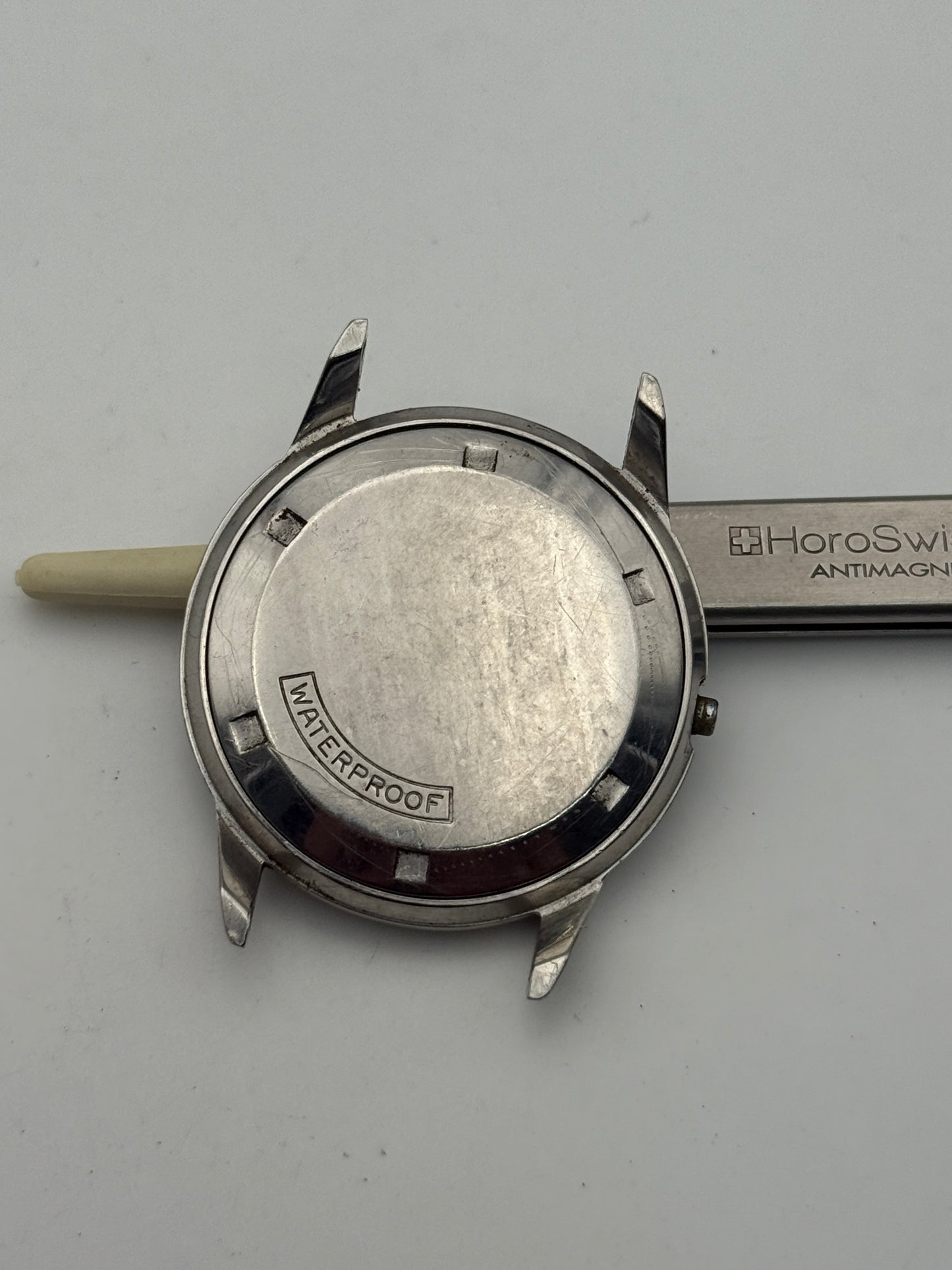 tissot 51031-51032-2 34mm wateroproof cassa case steel