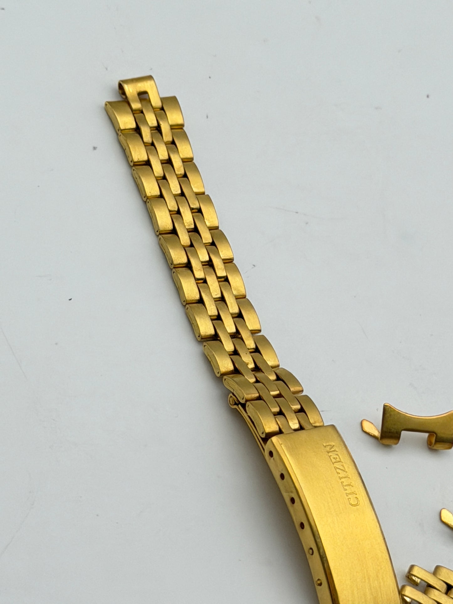citizen dorato 12mm bracciale bracelet
