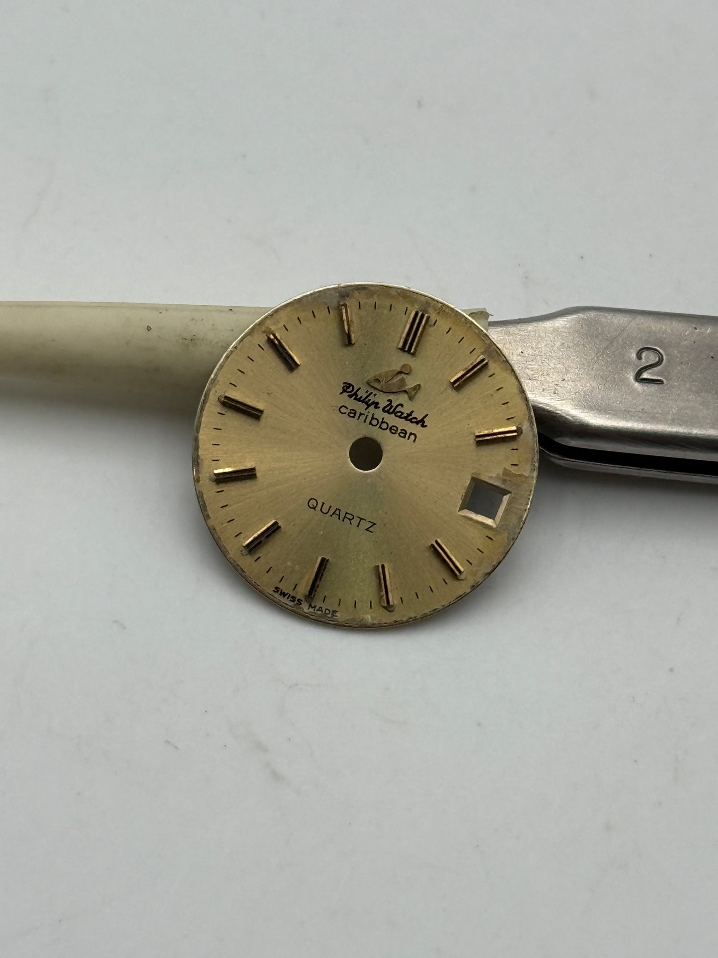 philip watch caribbean quartz 13.3mm