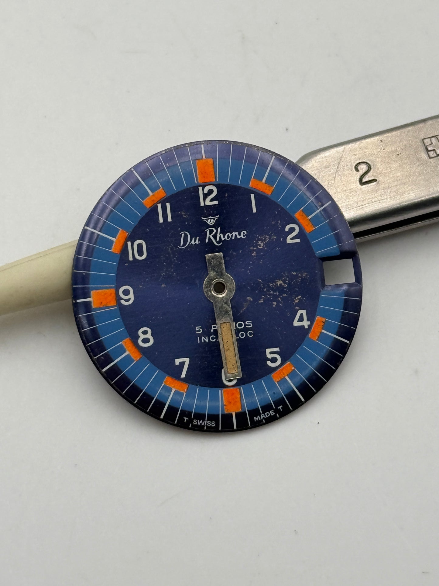 du rhone 20.5mm dial quadrante