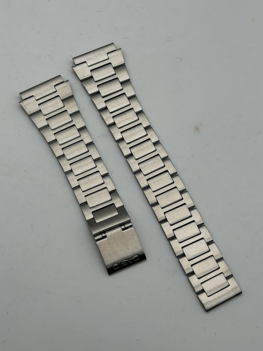 casio 18mm bracciale bracelet steel strap