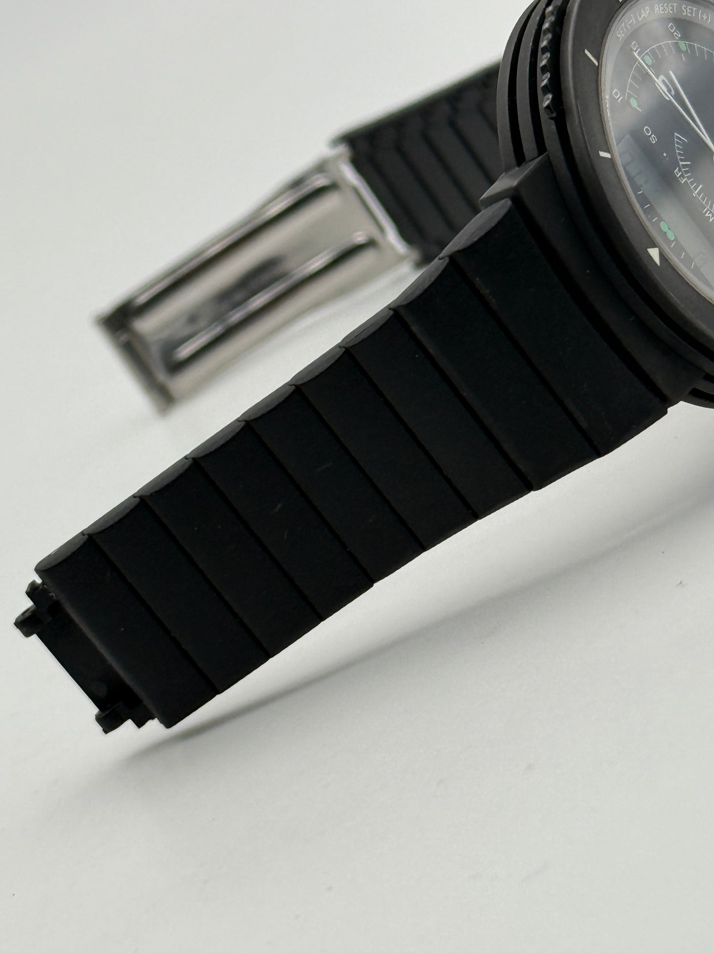 Junghans mega quartz watch rare 40mm