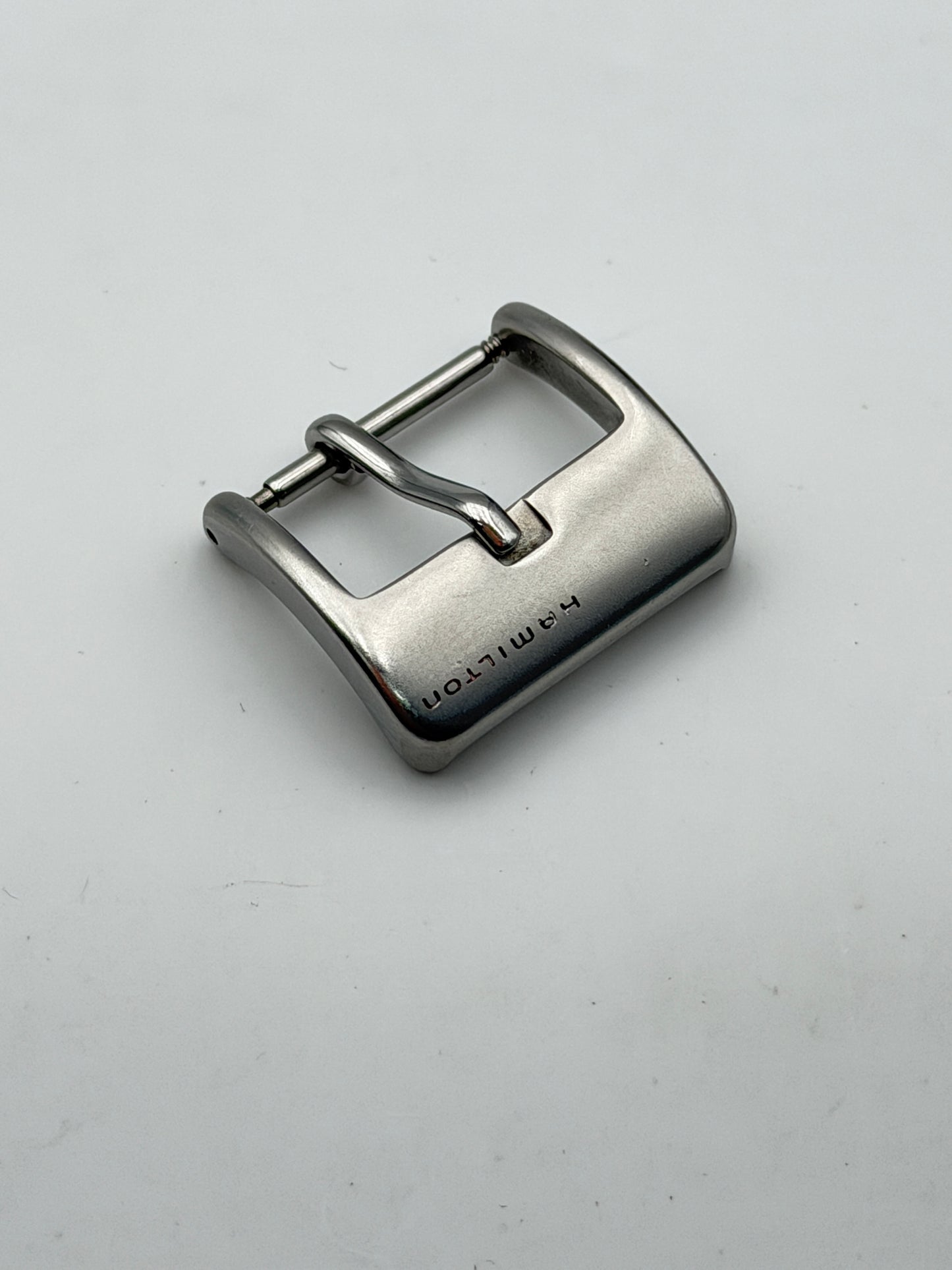 hamilton 18mm acciaio fibbia buckle
