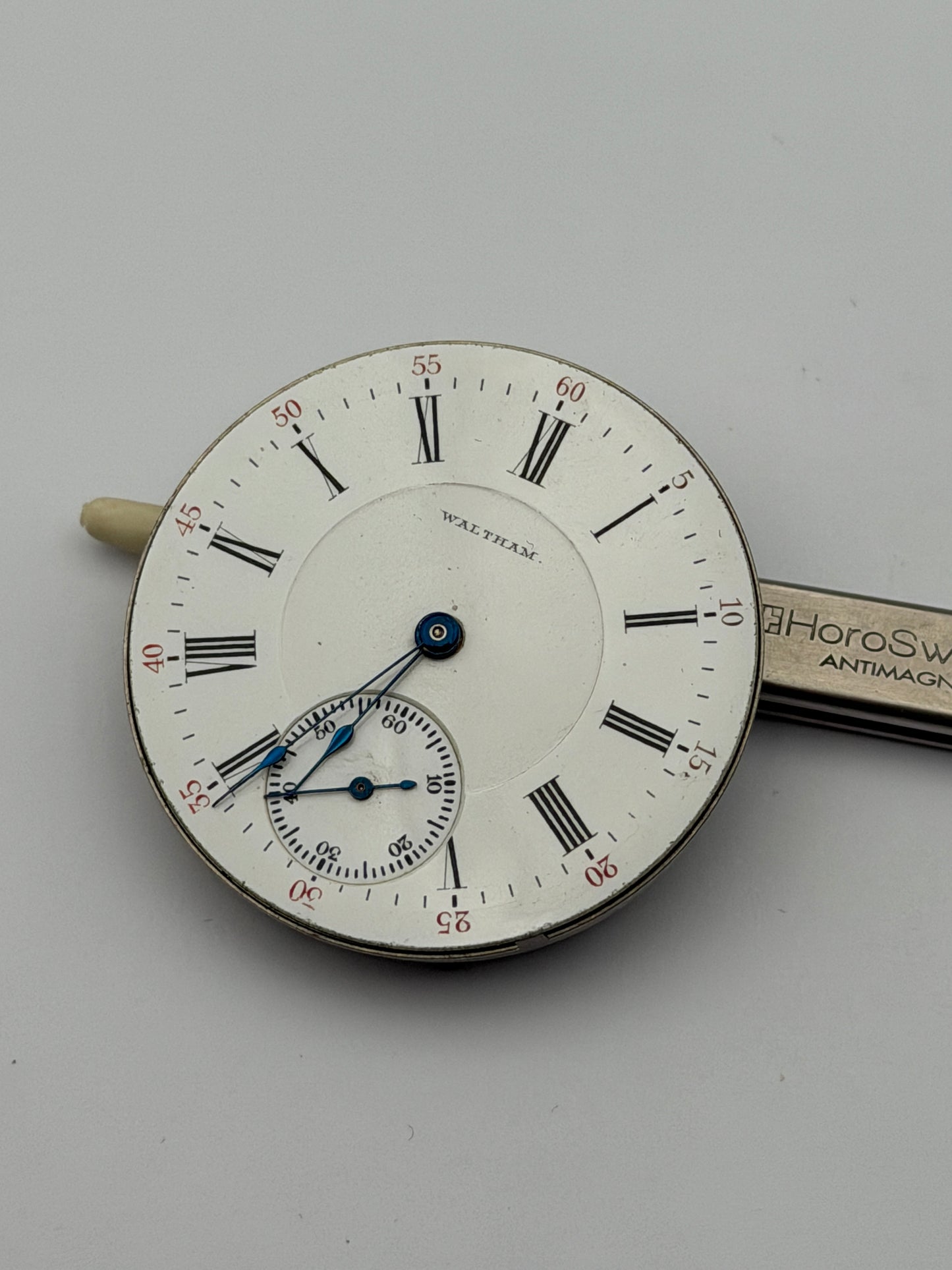 waltham pocket watch movement movimento 43mm