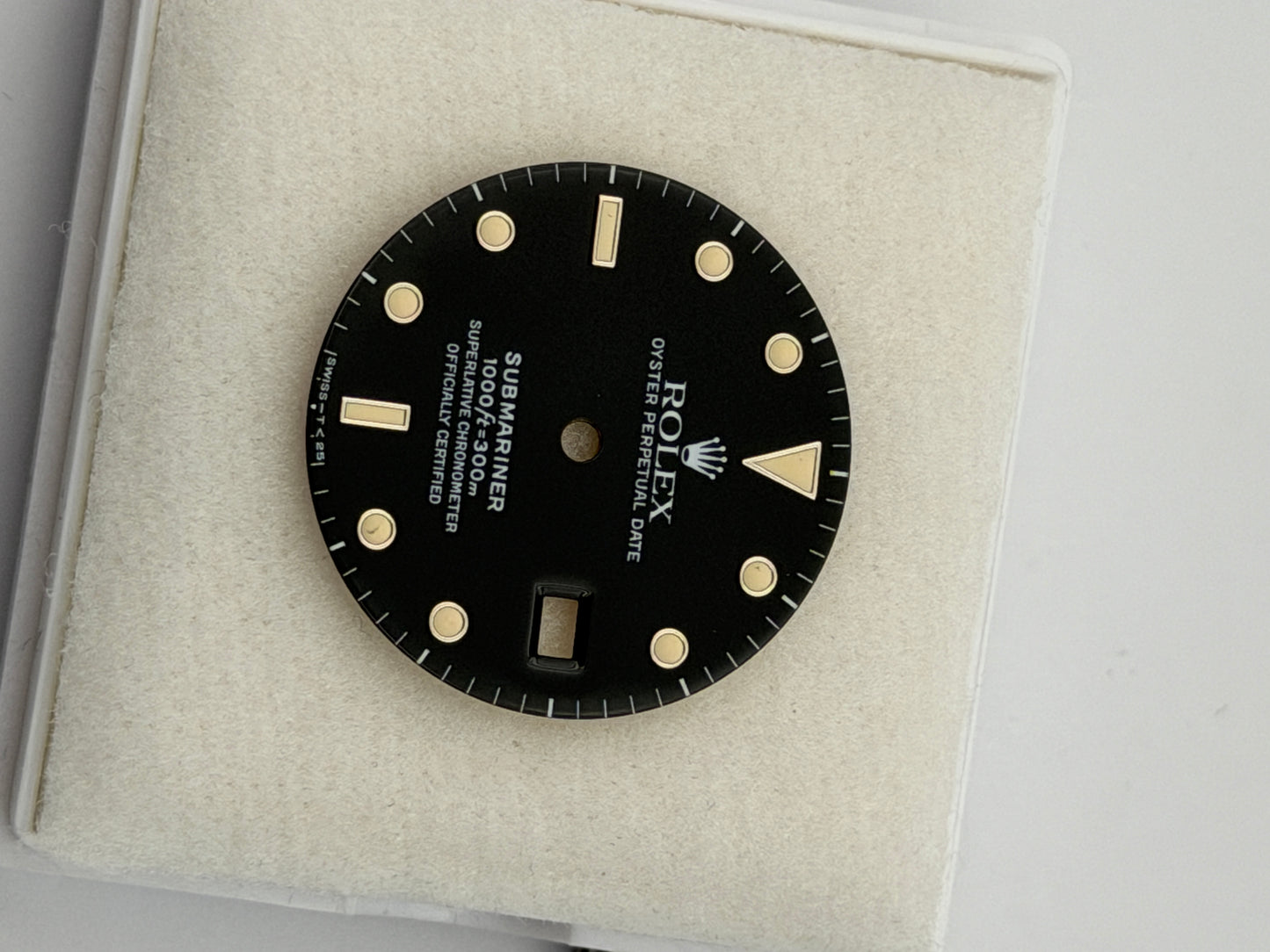 rolex submariner swiss -t 25 dial quadrante 3135