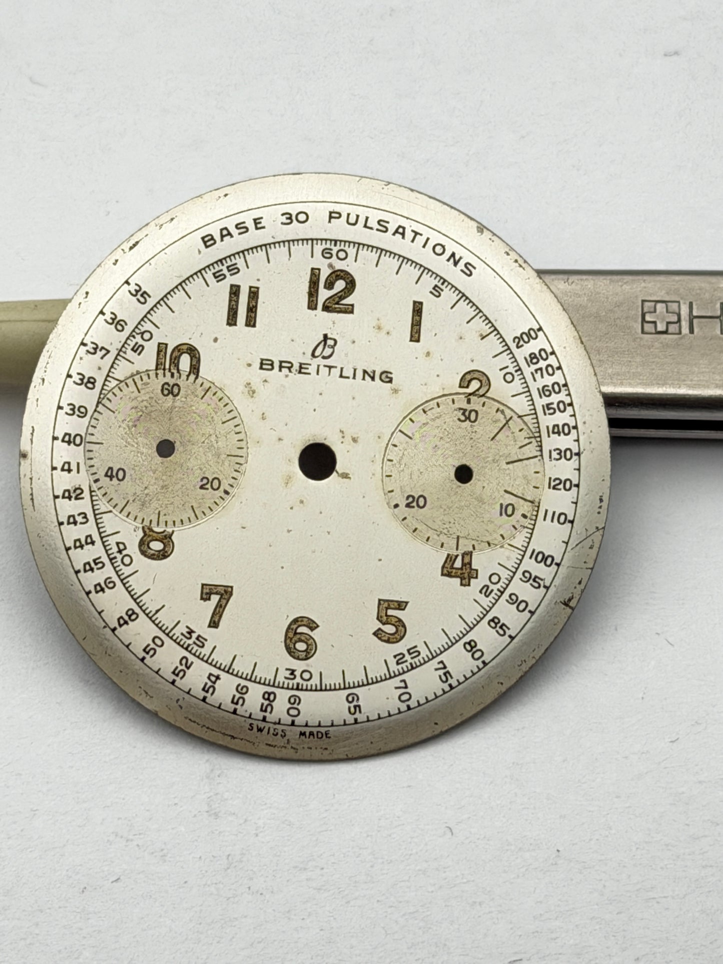 Breitling dial quadreante chrono 31.5mm
