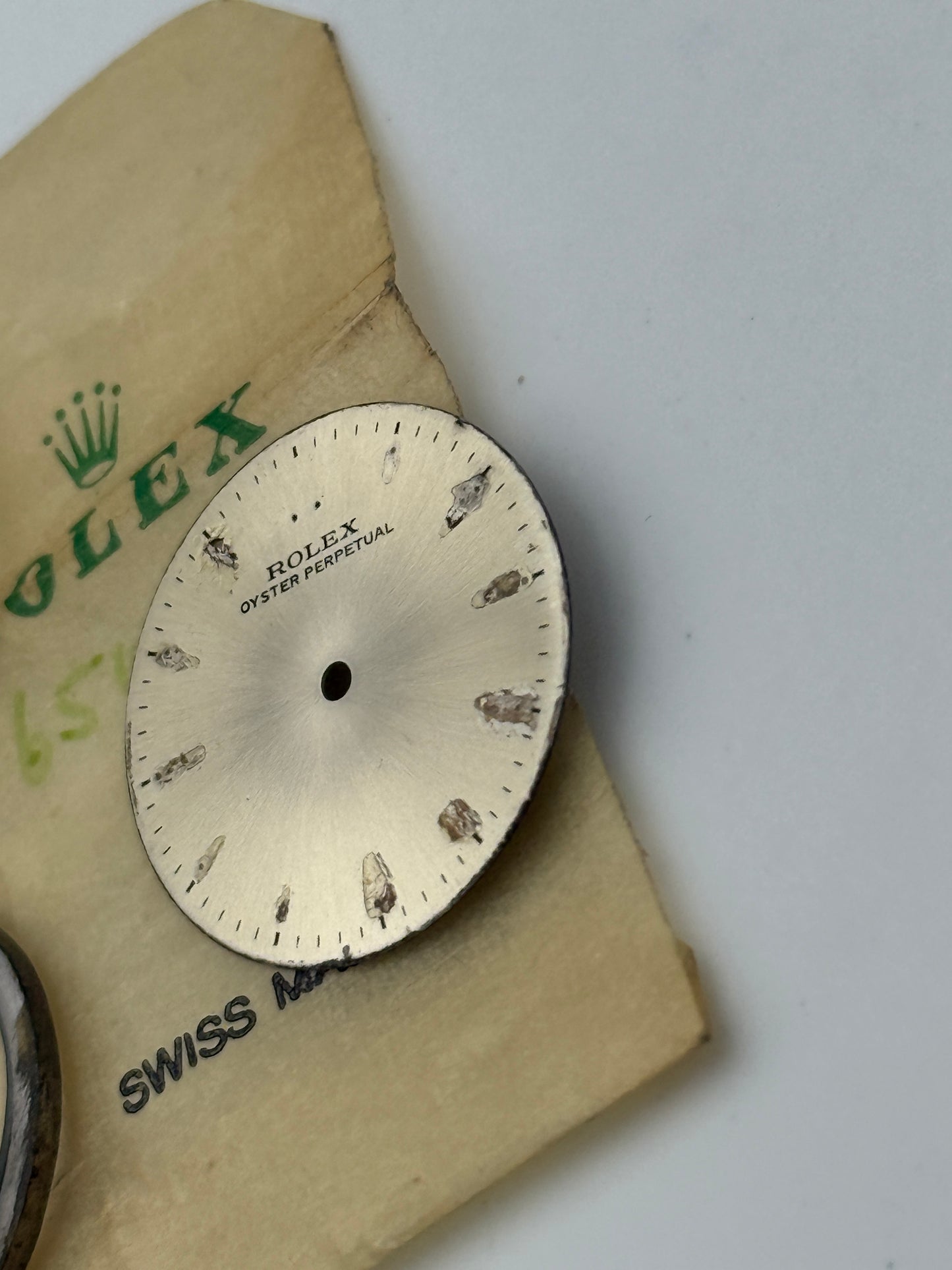 rolex oyster perpetual dial quadrante per 26mm 23.8mm kit hands