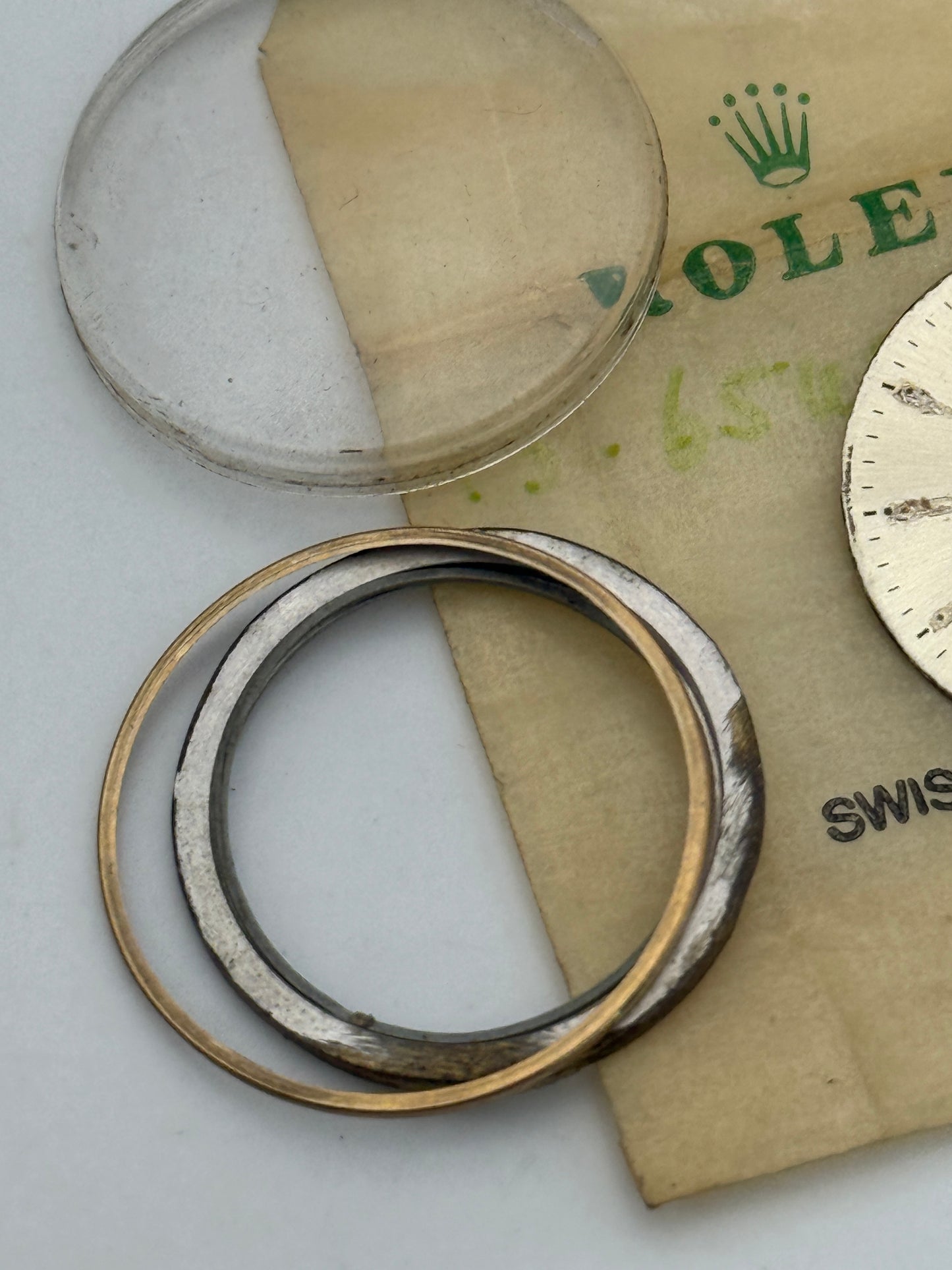 rolex oyster perpetual dial quadrante per 26mm 23.8mm kit hands