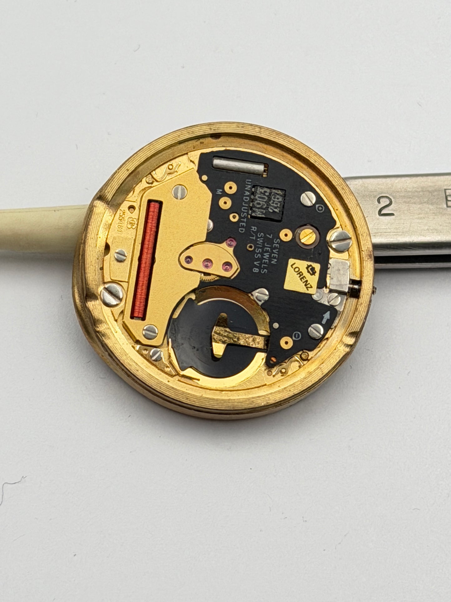 lorenz eta eta 255.481 calendar quartz movement movimento
