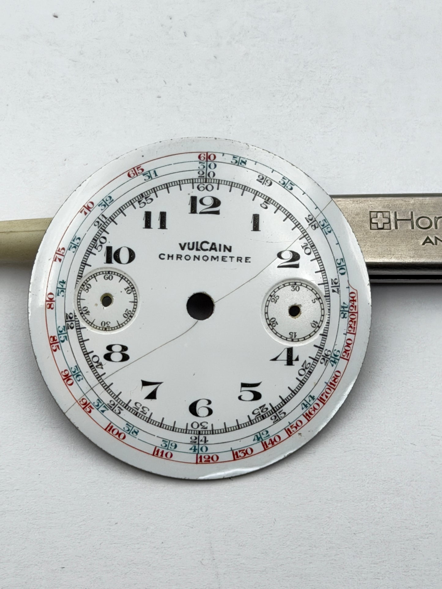 Vulcain dial quadrante chronometre 35mm
