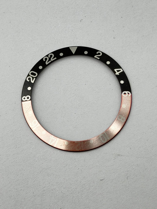 Rolex gmt ghost 16710 1998 37.8mm inserto inner bezel