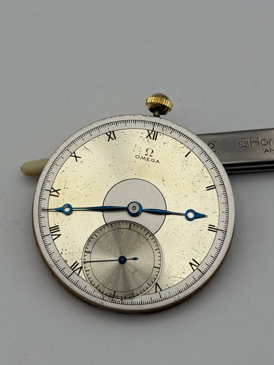 Omega pocket watch big eye 37.5l17p movement movimento