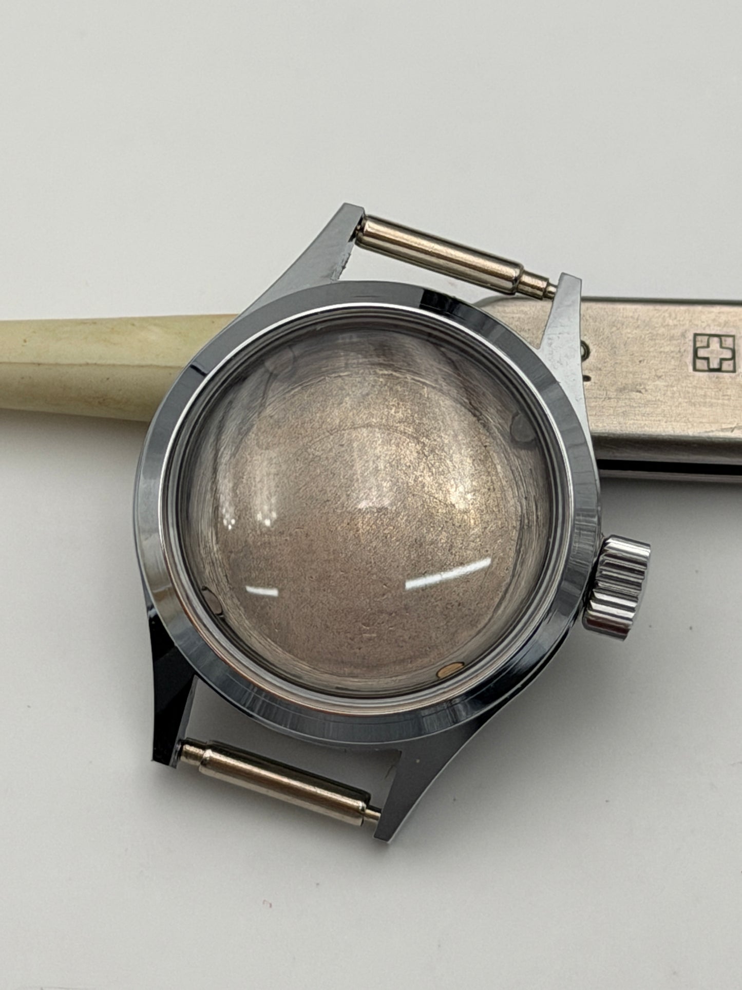 anonimo cassa impermeabile 22-20mm case watch