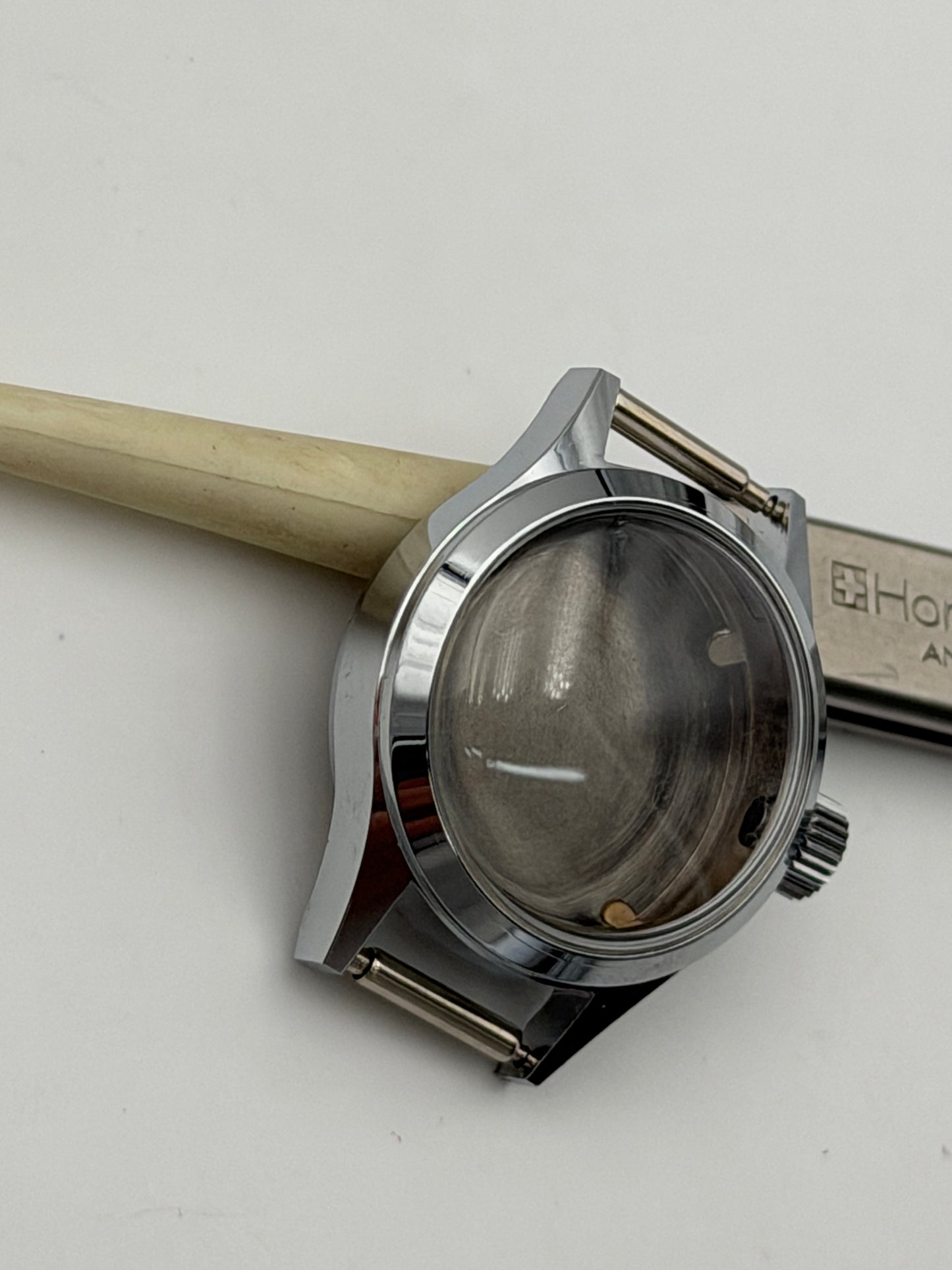 anonimo cassa impermeabile 22-20mm case watch