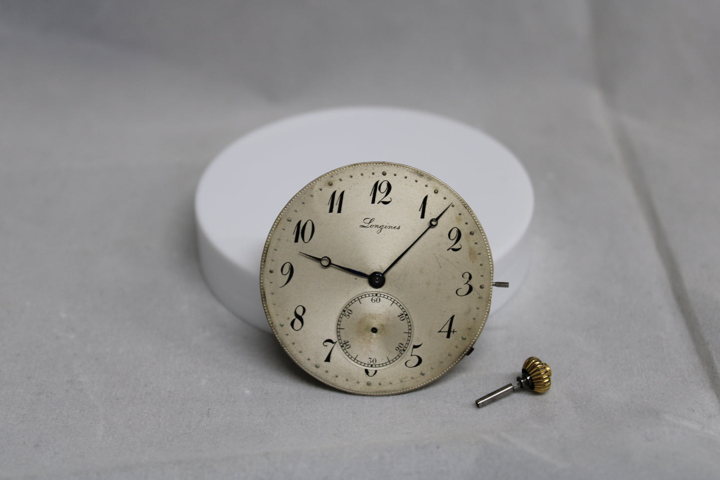 Longines pocket watch movement movimento in working order funzionante