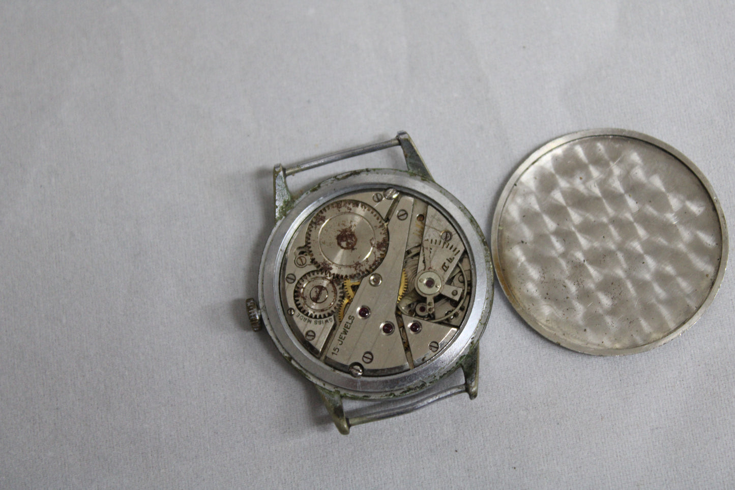 watex as 1130 movement movimento watch for spare parts per parti di ricambio 36mm